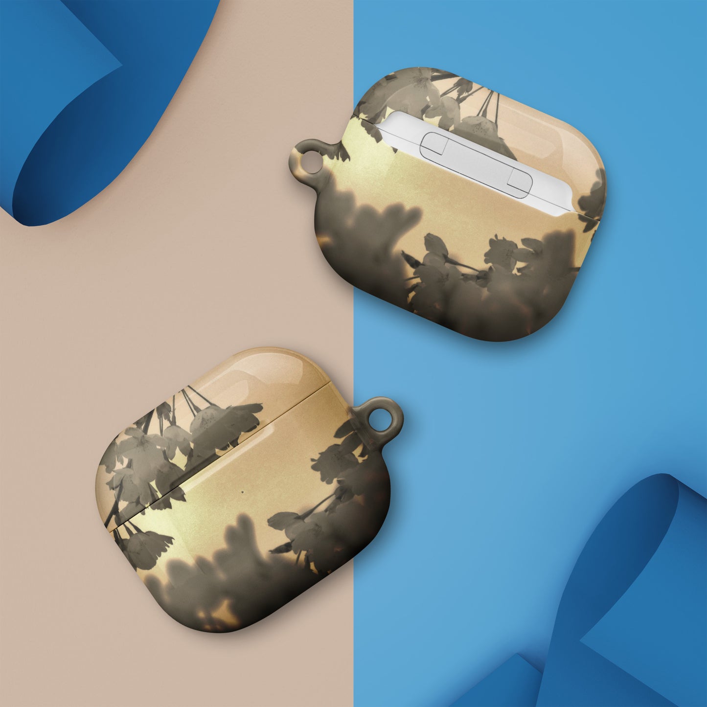 Case for AirPods® - Sepia Cherry Blossoms