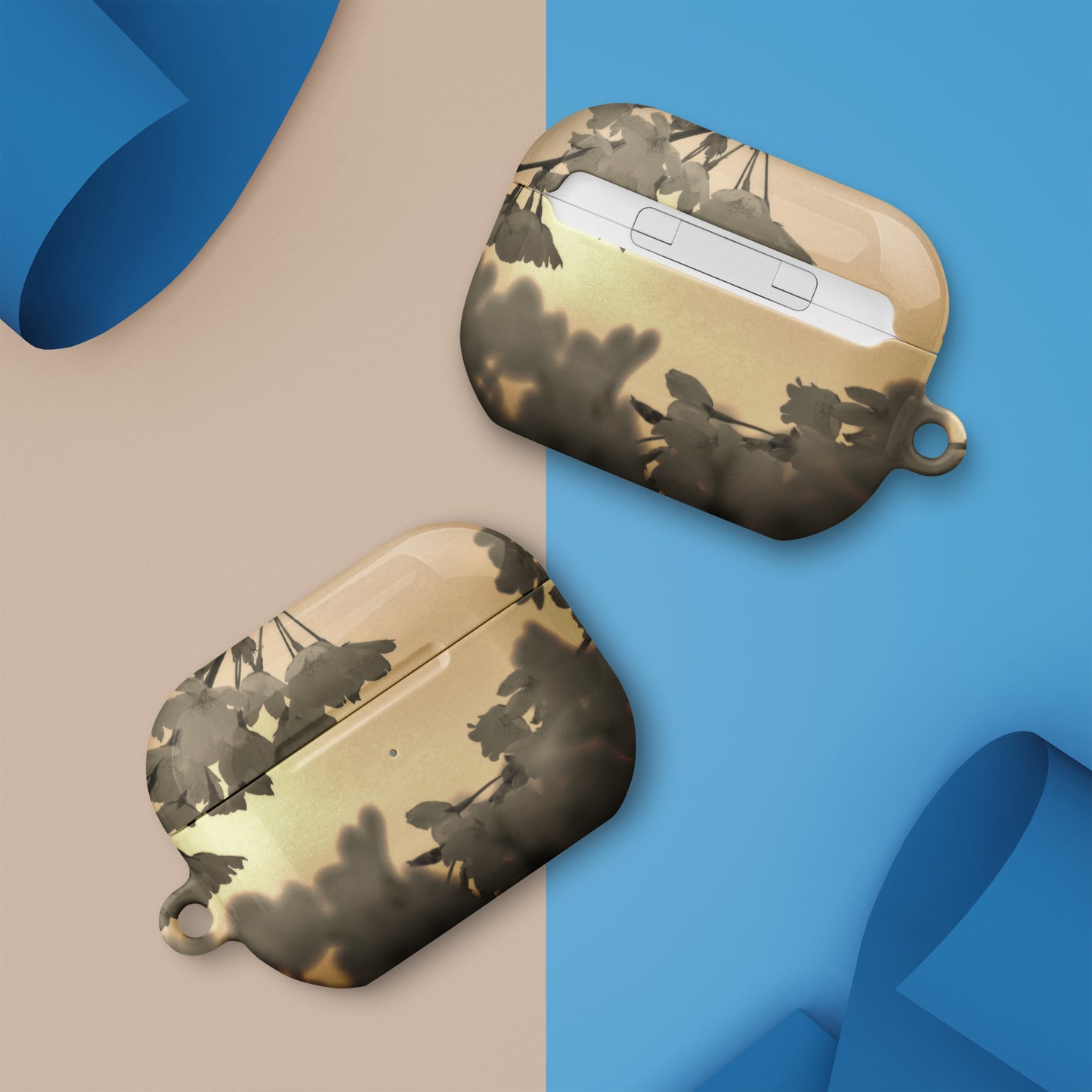 Case for AirPods® - Sepia Cherry Blossoms