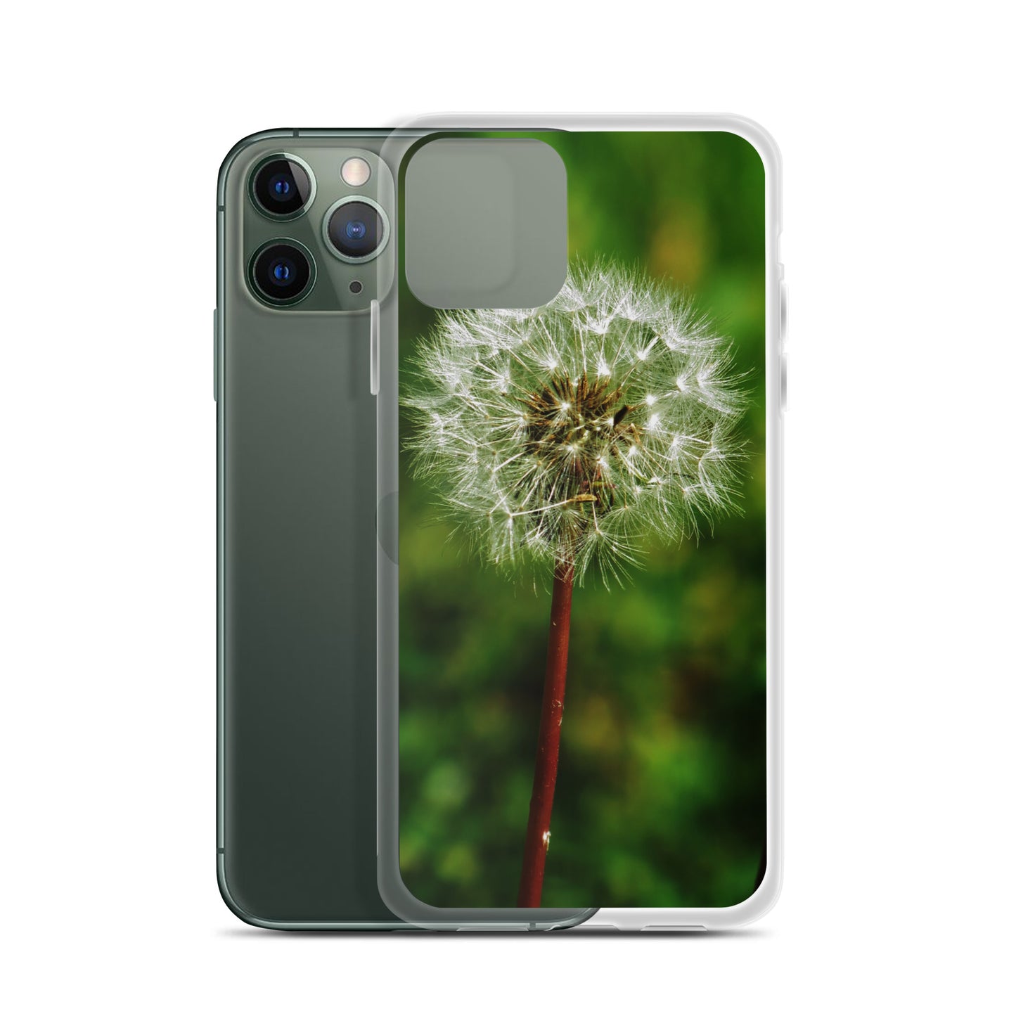 Clear Case for iPhone® - Dandelion Wish