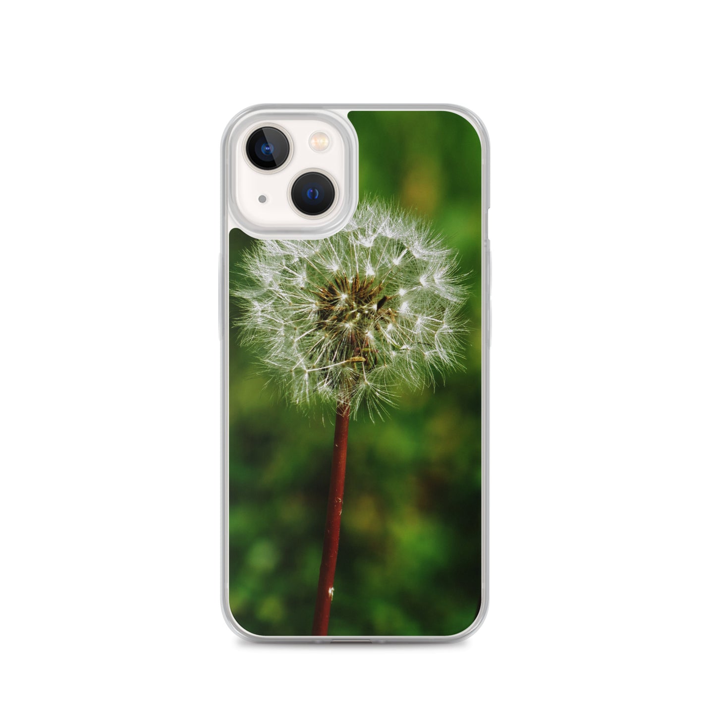 Clear Case for iPhone® - Dandelion Wish