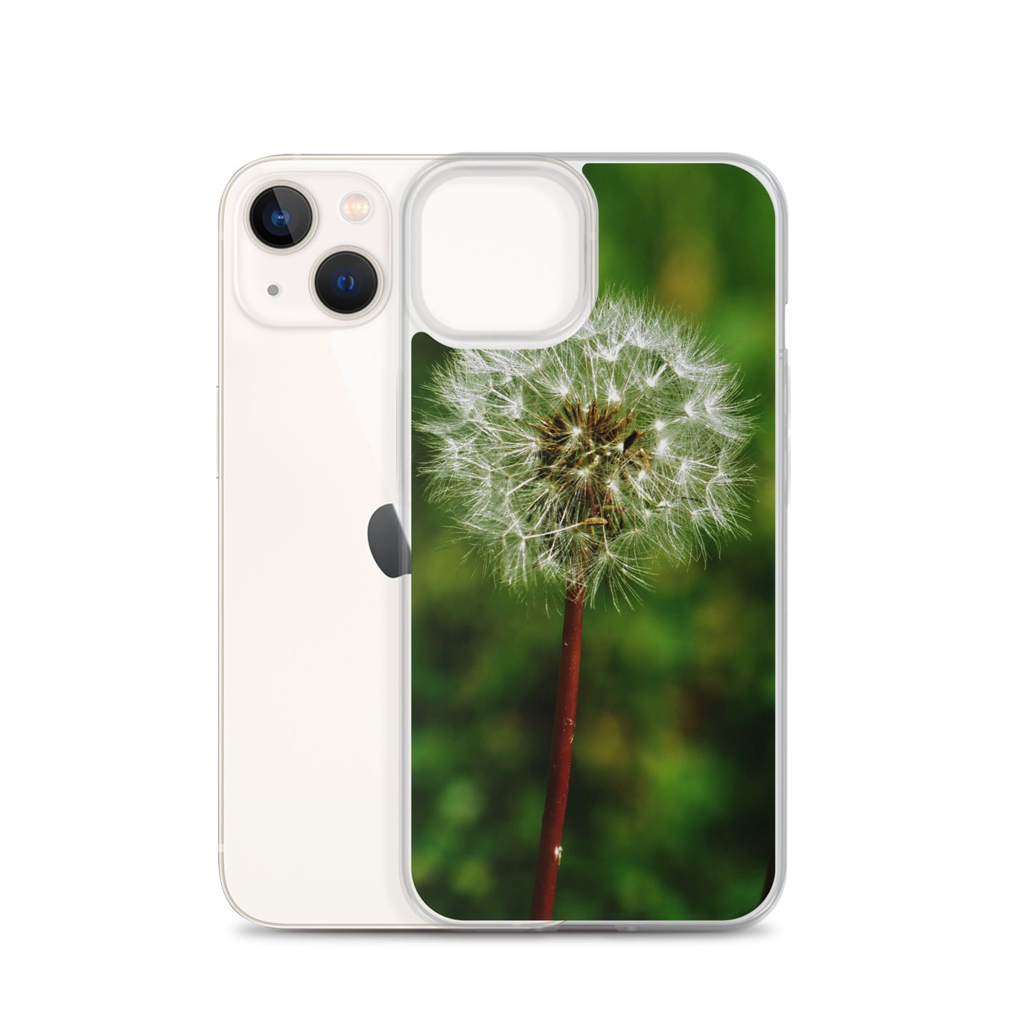 Clear Case for iPhone® - Dandelion Wish