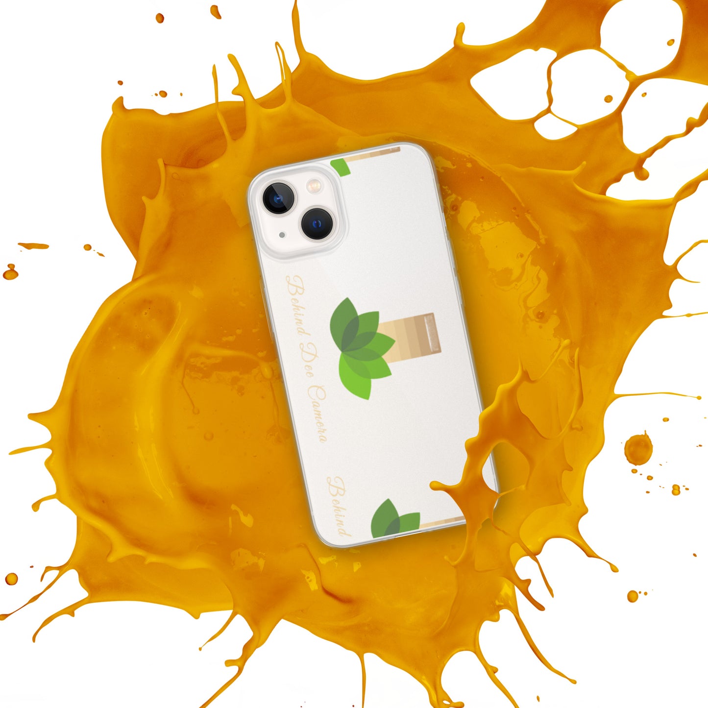 Clear Case for iPhone® - Behind Dee Camera® logo