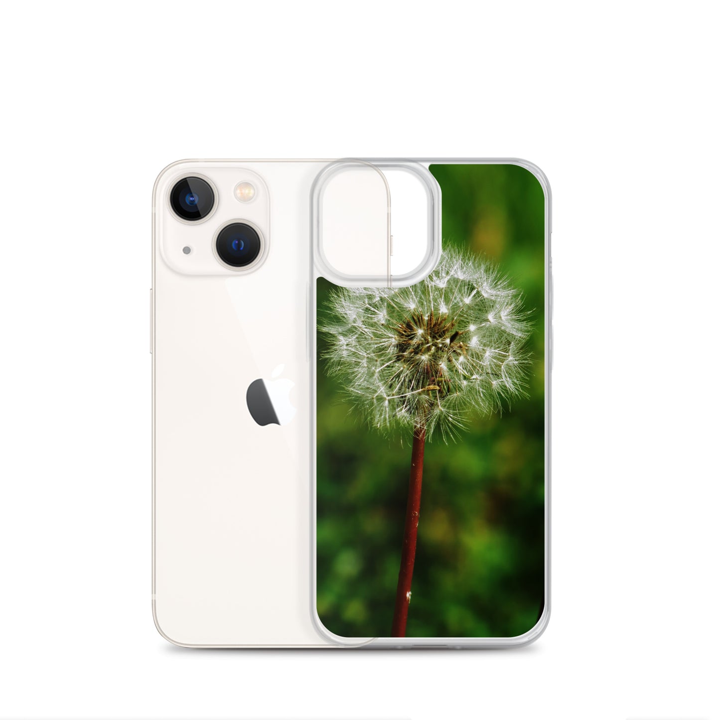 Clear Case for iPhone® - Dandelion Wish