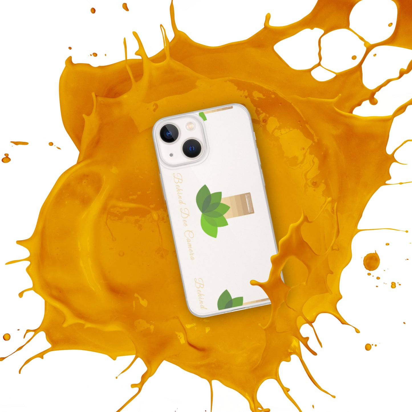 Clear Case for iPhone® - Behind Dee Camera® logo