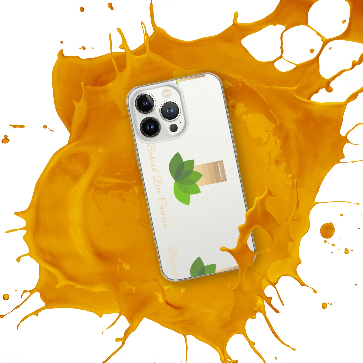 Clear Case for iPhone® - Behind Dee Camera® logo