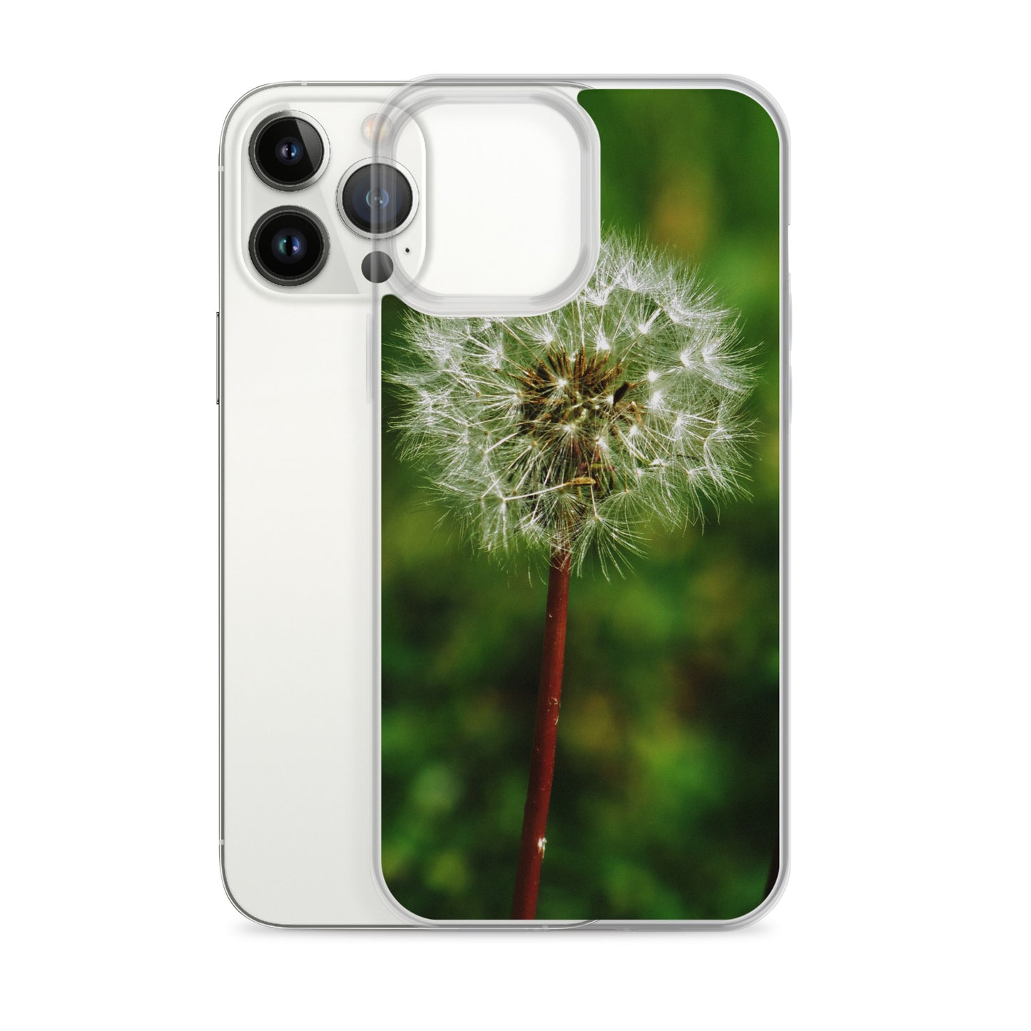 Clear Case for iPhone® - Dandelion Wish