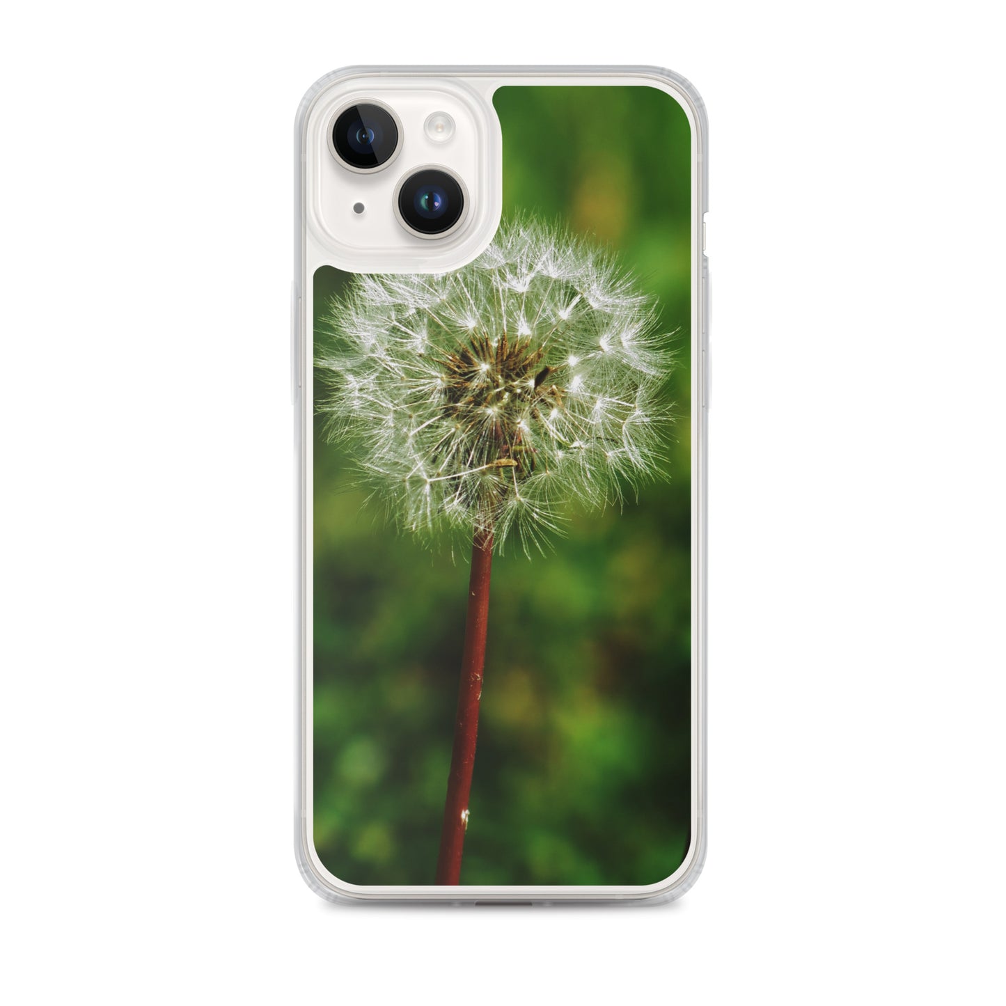Clear Case for iPhone® - Dandelion Wish