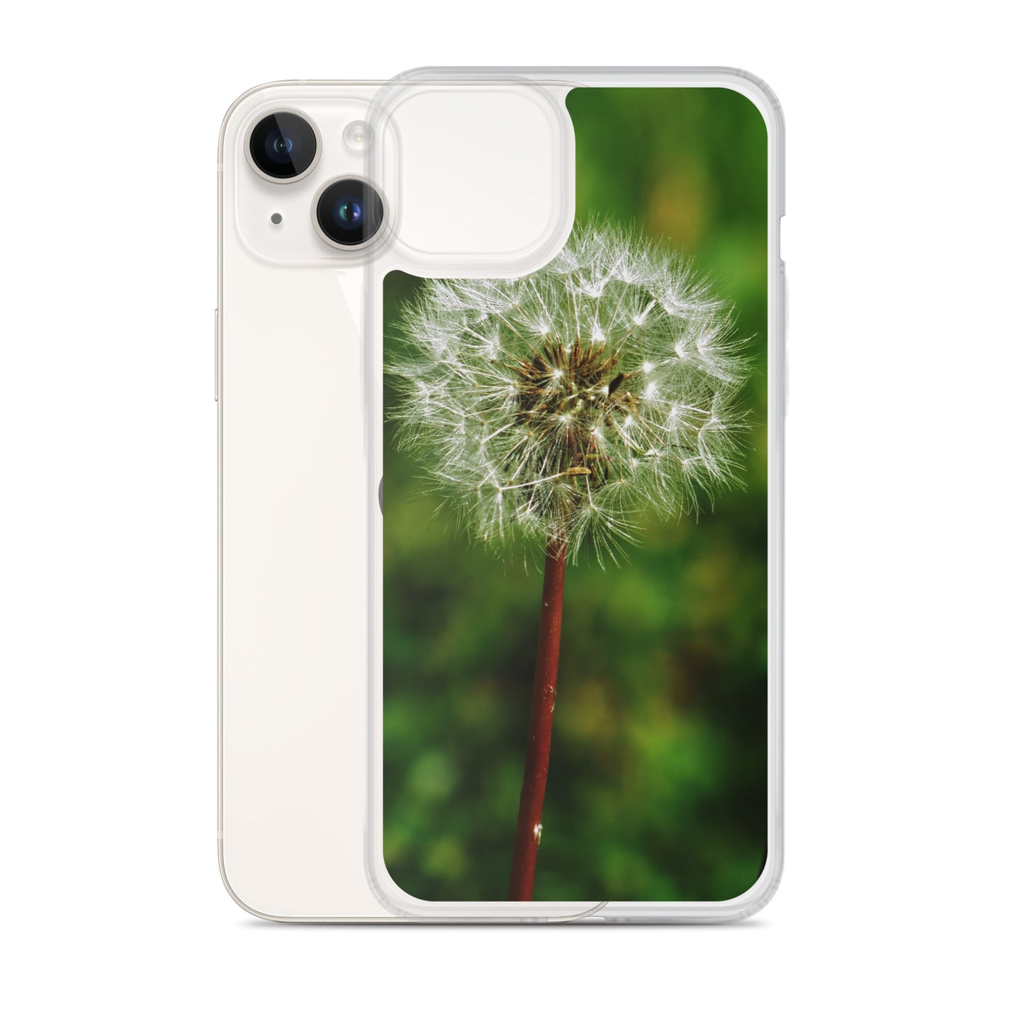 Clear Case for iPhone® - Dandelion Wish