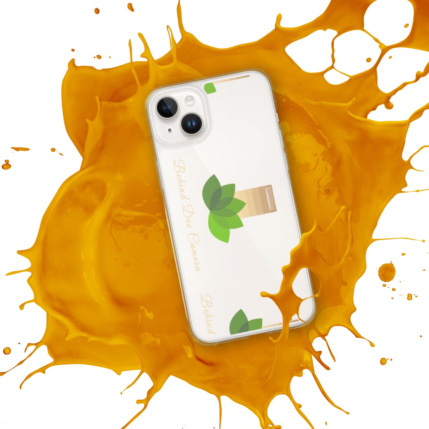 Clear Case for iPhone® - Behind Dee Camera® logo