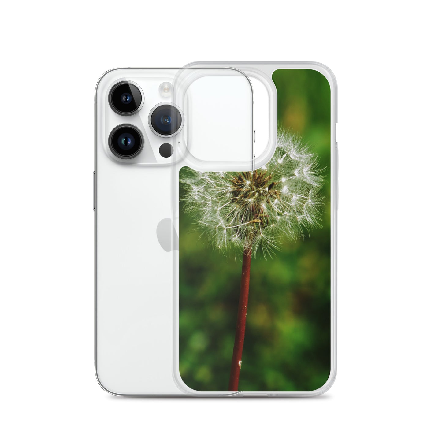 Clear Case for iPhone® - Dandelion Wish