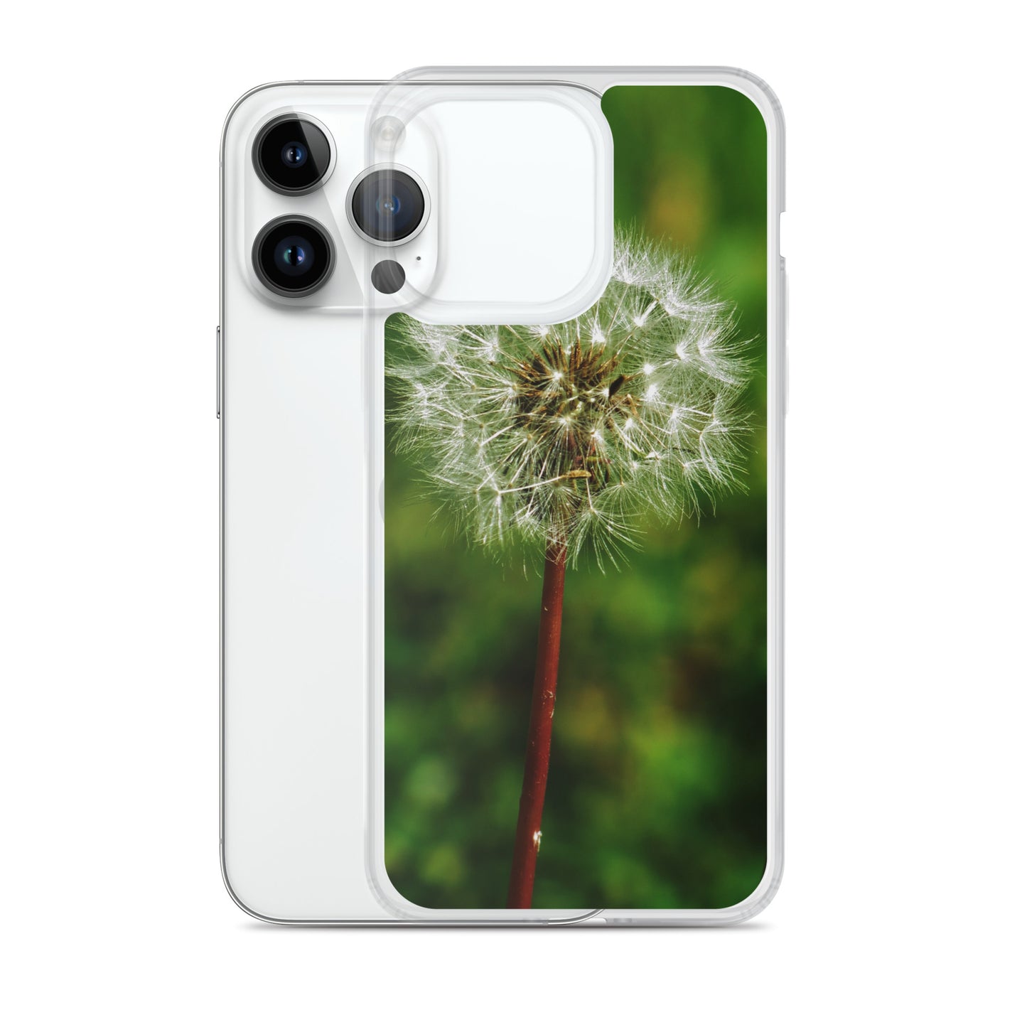 Clear Case for iPhone® - Dandelion Wish