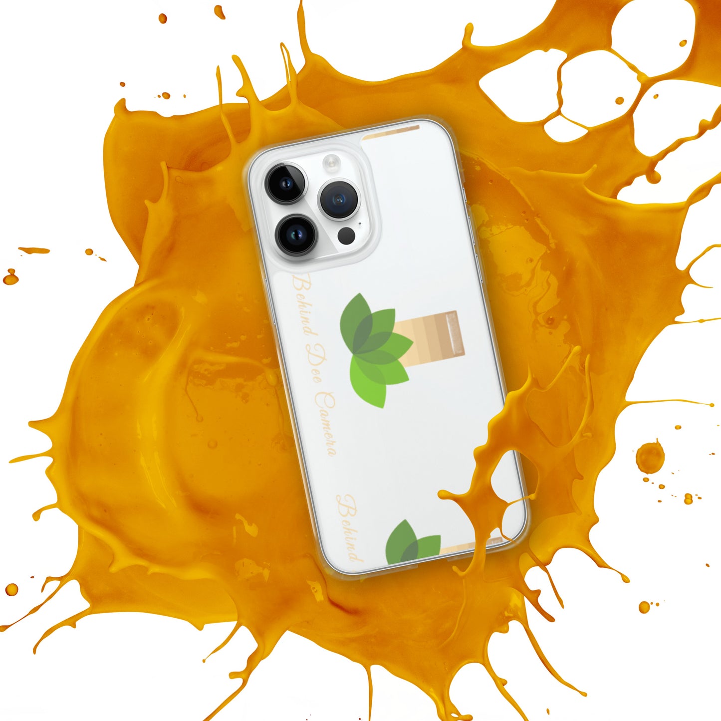 Clear Case for iPhone® - Behind Dee Camera® logo