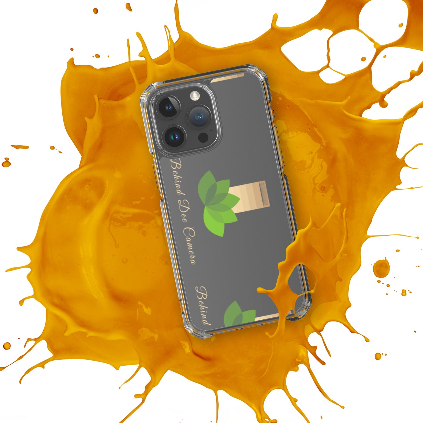 Clear Case for iPhone® - Behind Dee Camera® logo