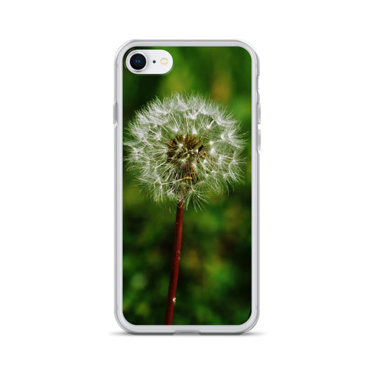 Clear Case for iPhone® - Dandelion Wish