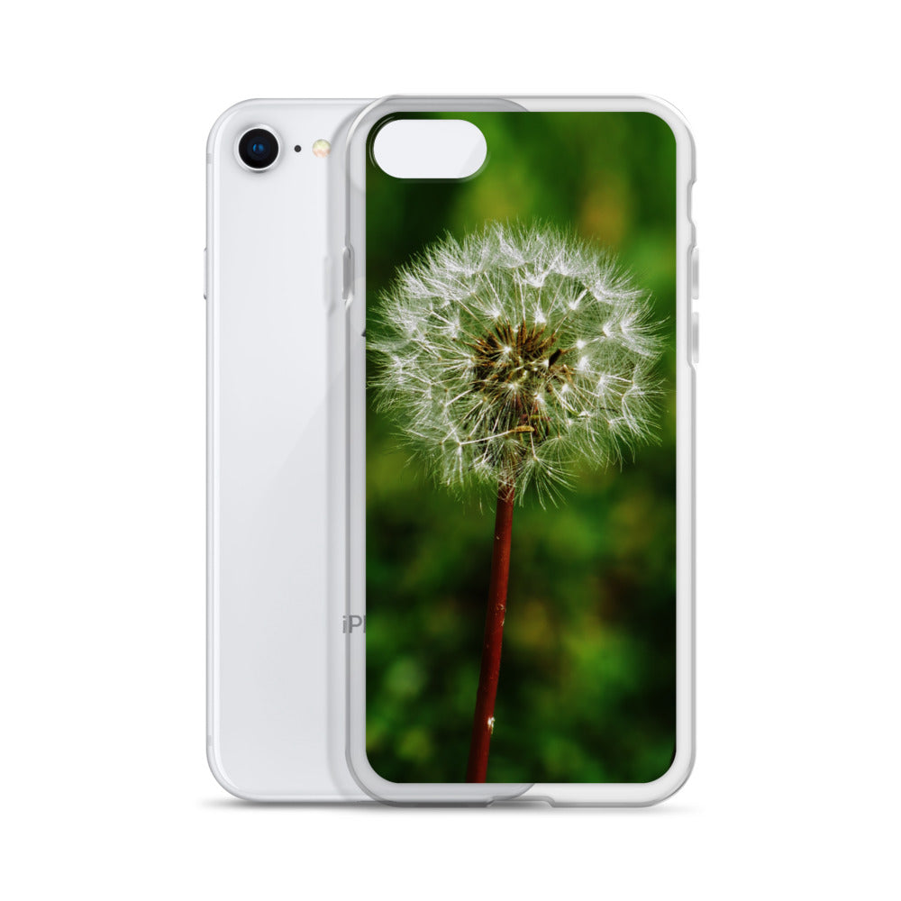 Clear Case for iPhone® - Dandelion Wish