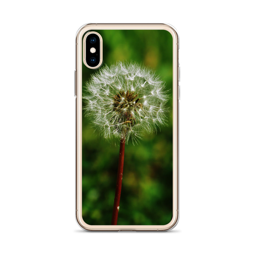 Clear Case for iPhone® - Dandelion Wish