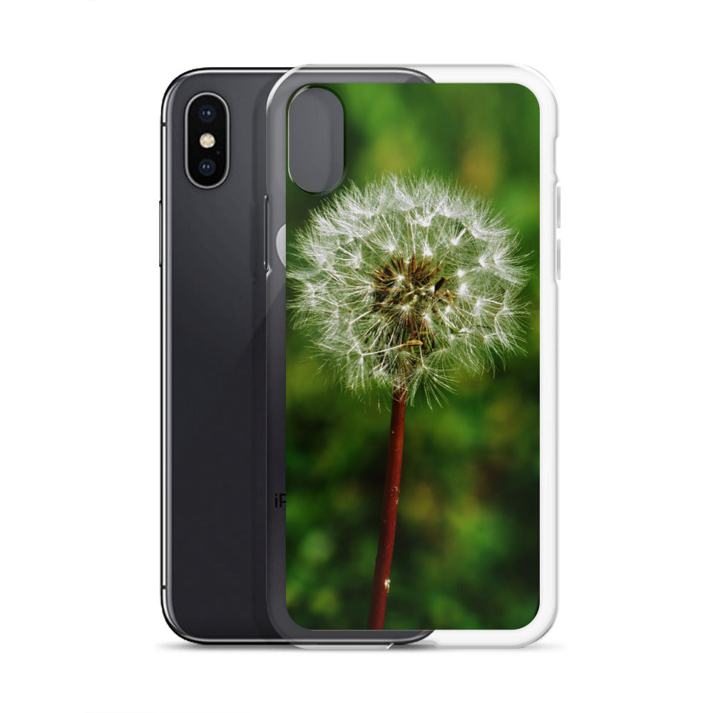 Clear Case for iPhone® - Dandelion Wish