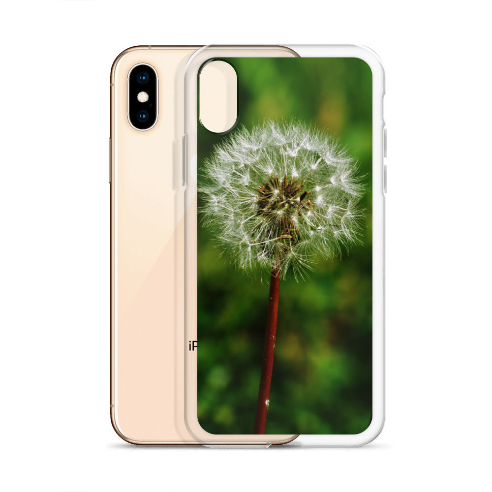 Clear Case for iPhone® - Dandelion Wish