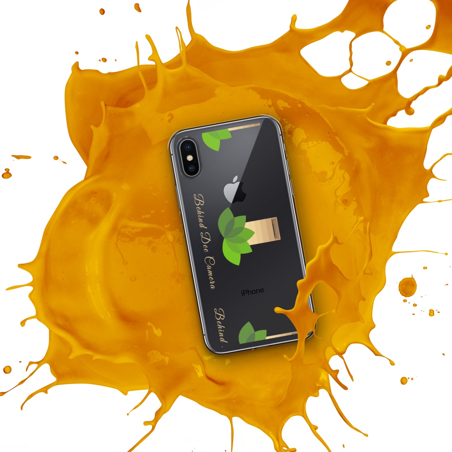 Clear Case for iPhone® - Behind Dee Camera® logo