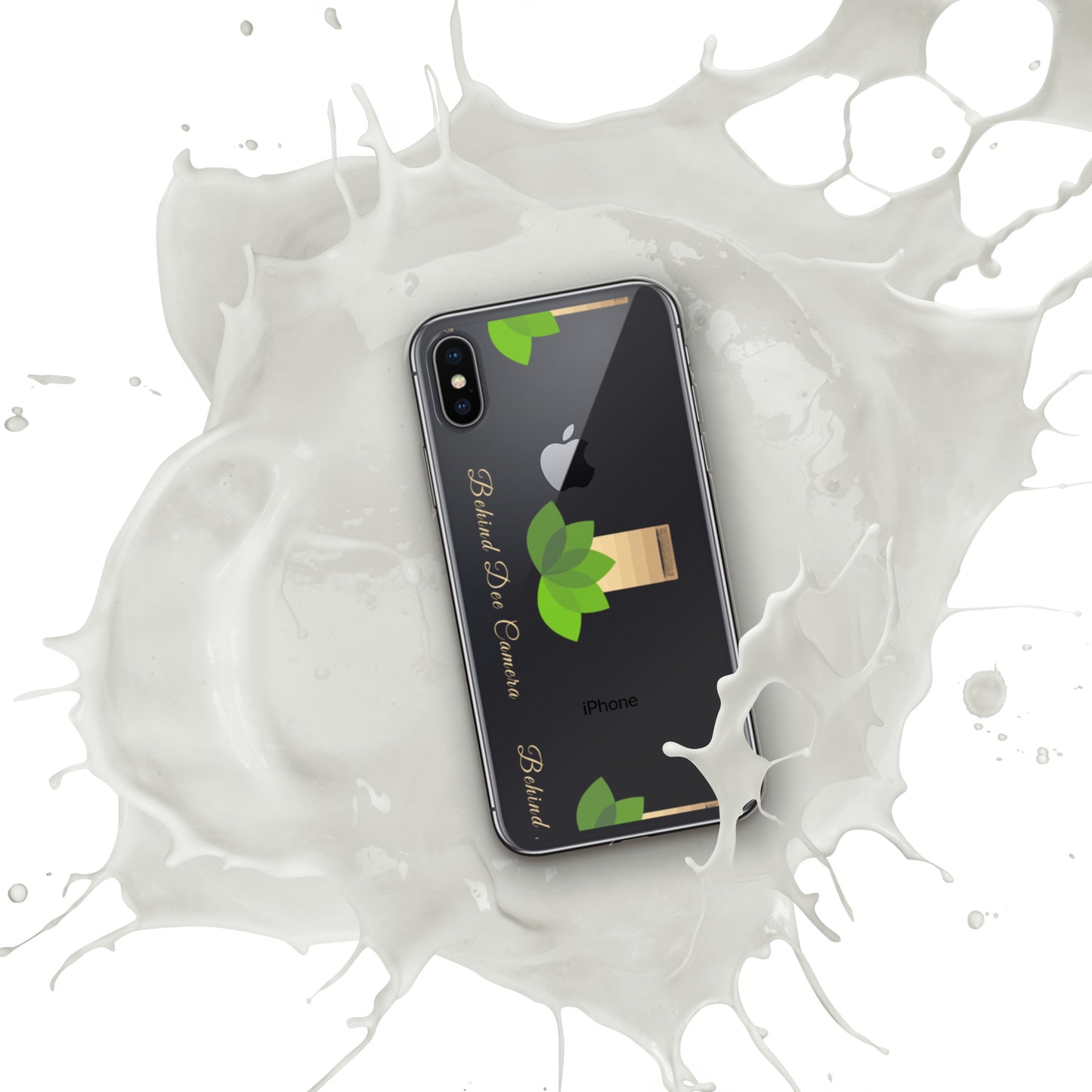 Clear Case for iPhone® - Behind Dee Camera® logo
