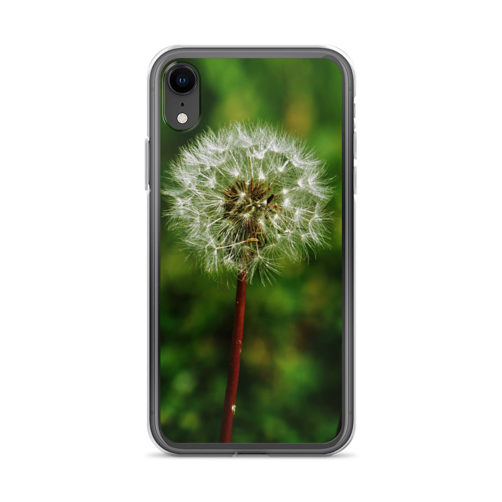 Clear Case for iPhone® - Dandelion Wish