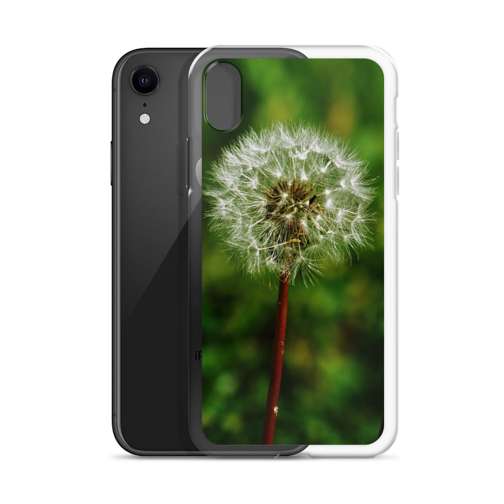 Clear Case for iPhone® - Dandelion Wish