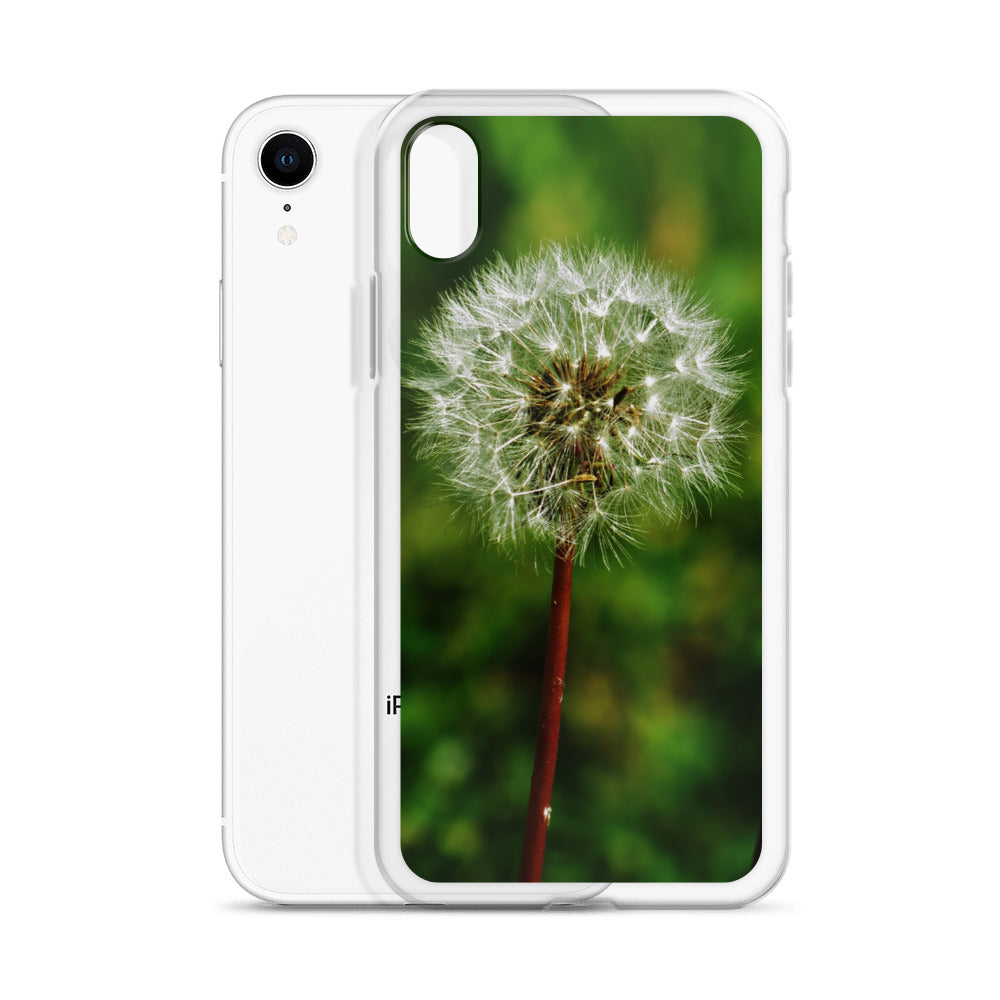 Clear Case for iPhone® - Dandelion Wish