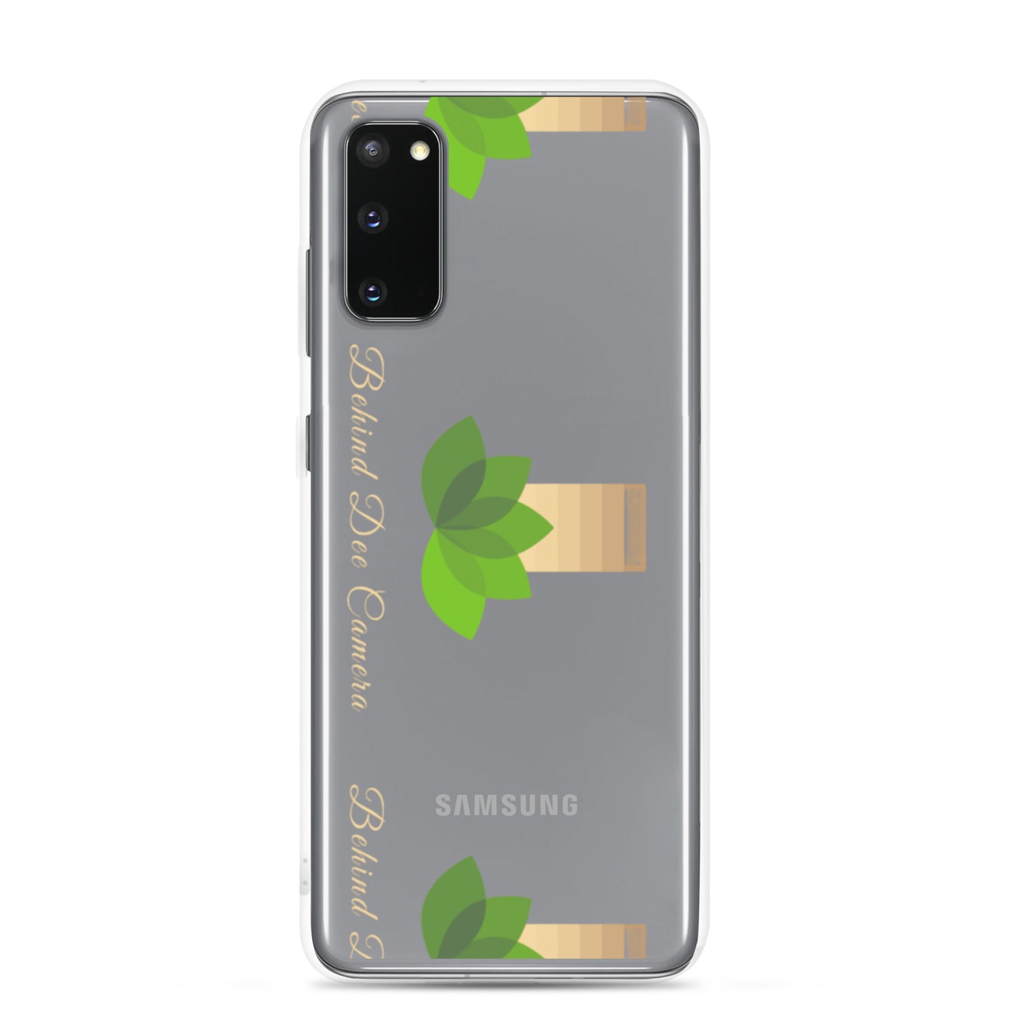 Clear Case for Samsung® -Behind Dee Camera® logo