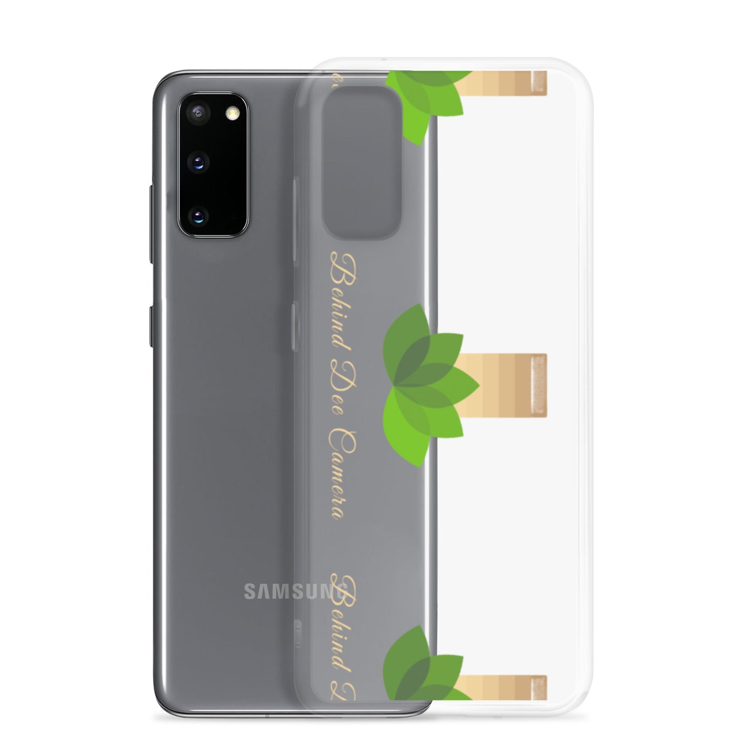 Clear Case for Samsung® -Behind Dee Camera® logo