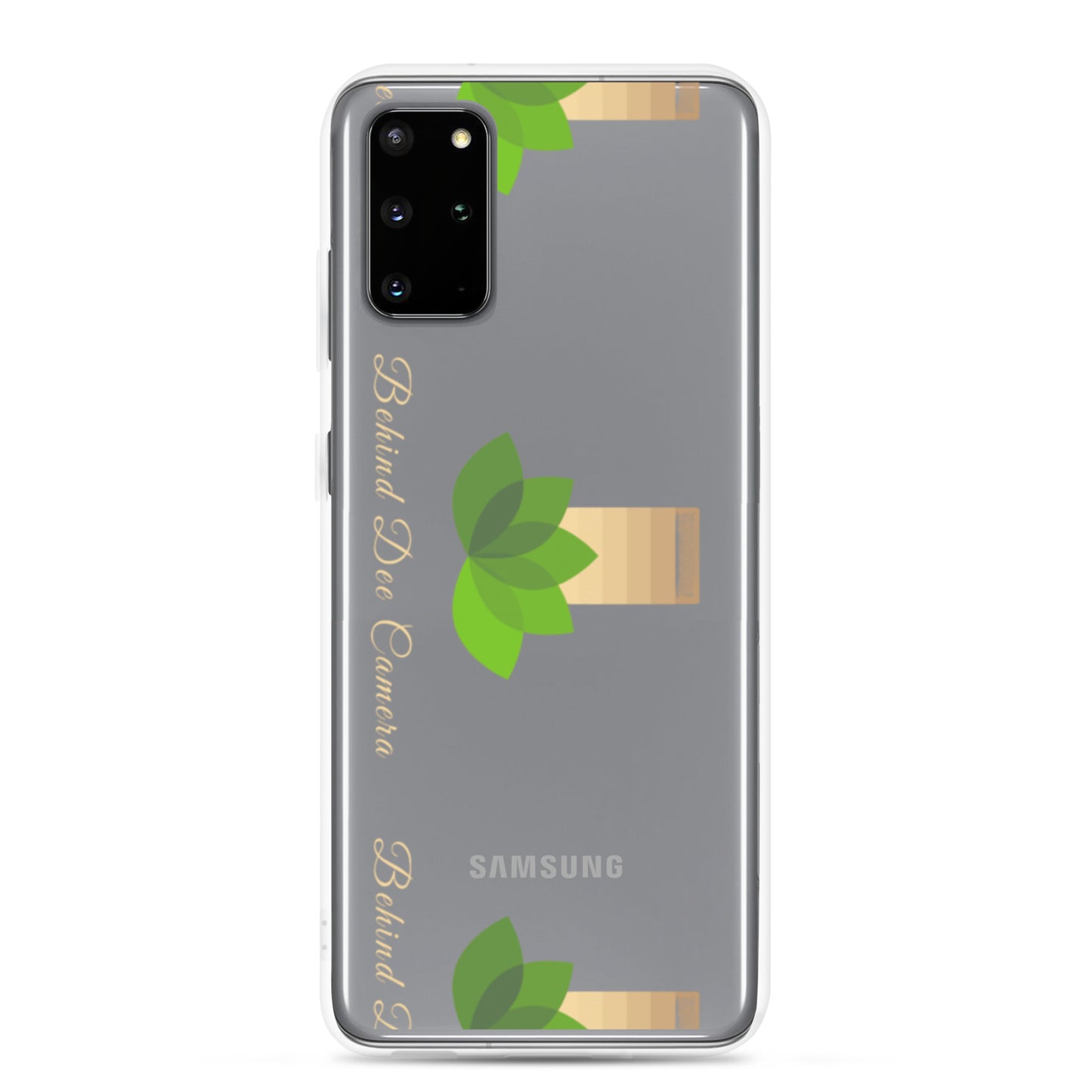 Clear Case for Samsung® -Behind Dee Camera® logo