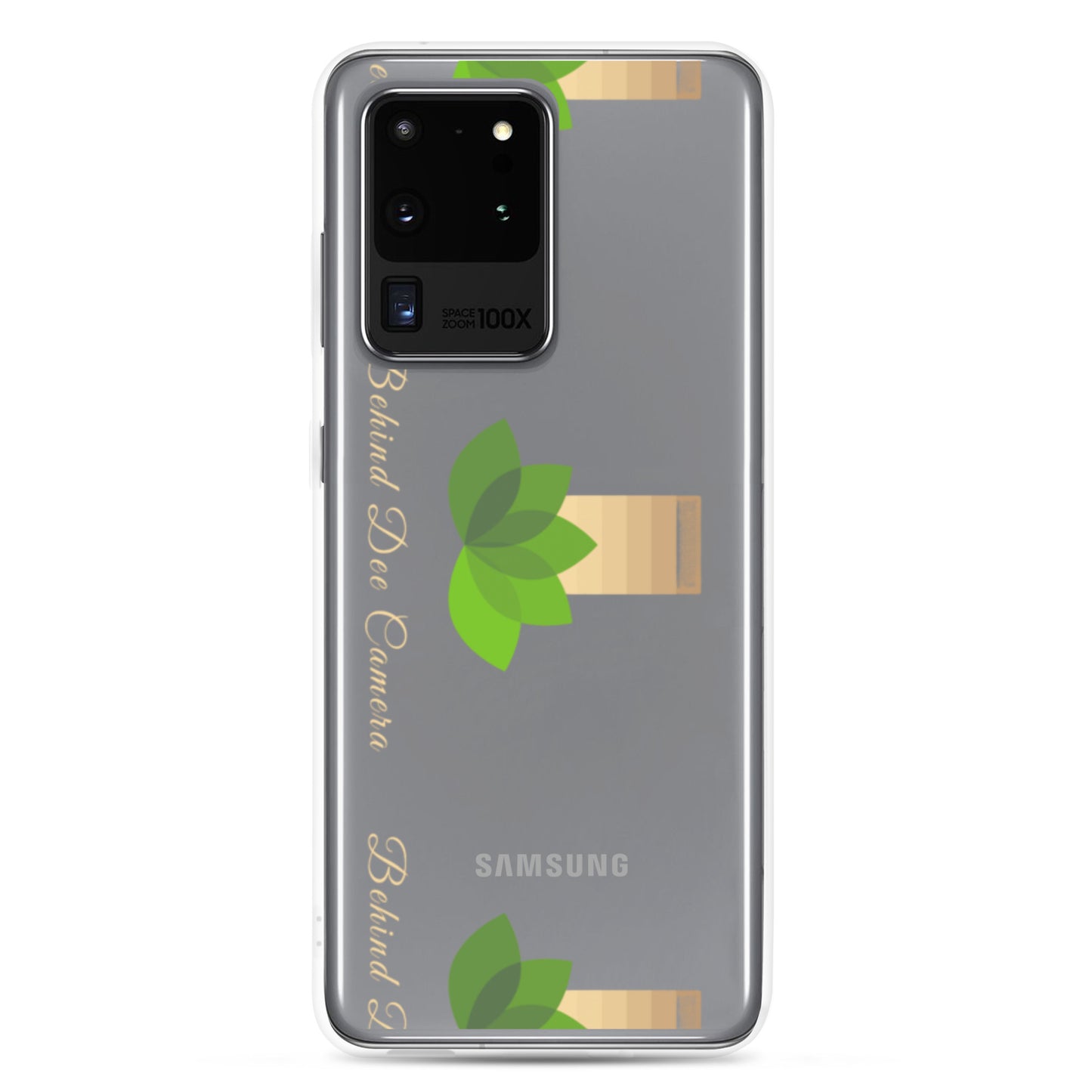Clear Case for Samsung® -Behind Dee Camera® logo