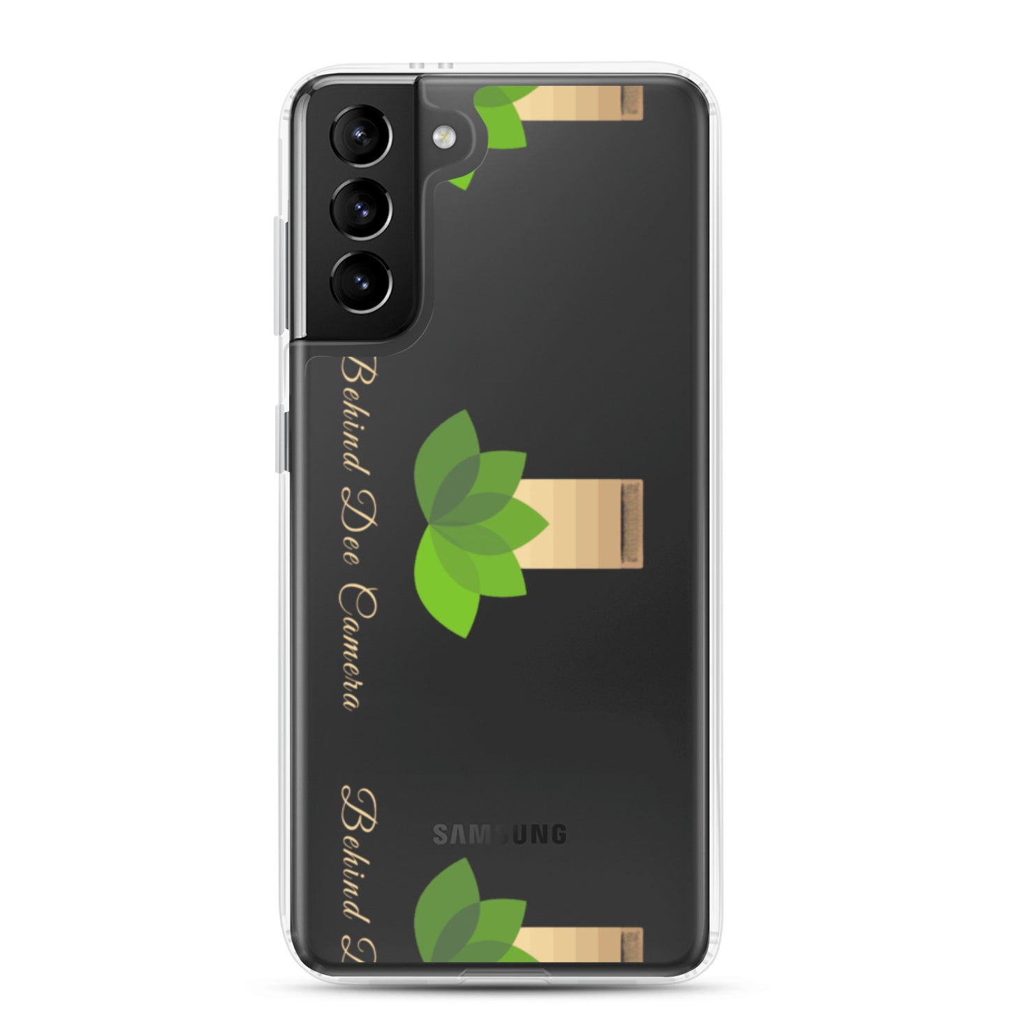 Clear Case for Samsung® -Behind Dee Camera® logo