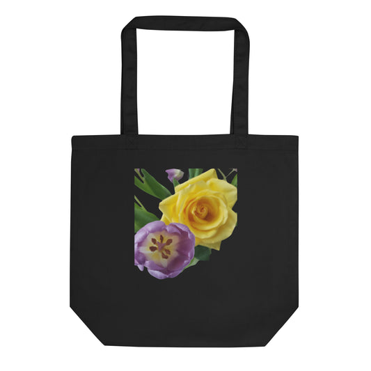 Eco Tote Bag - Tulip and Rose (w/out background)