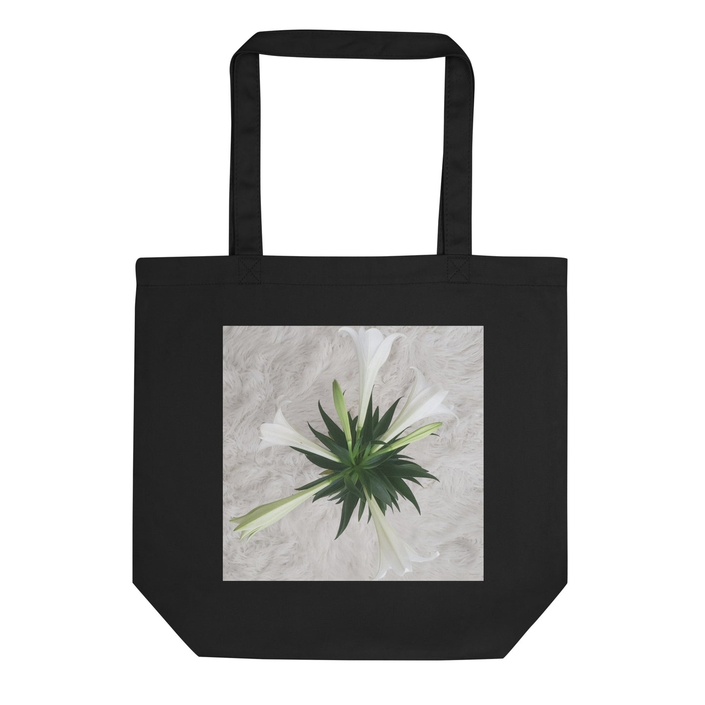 Eco Tote Bag - White Lilies