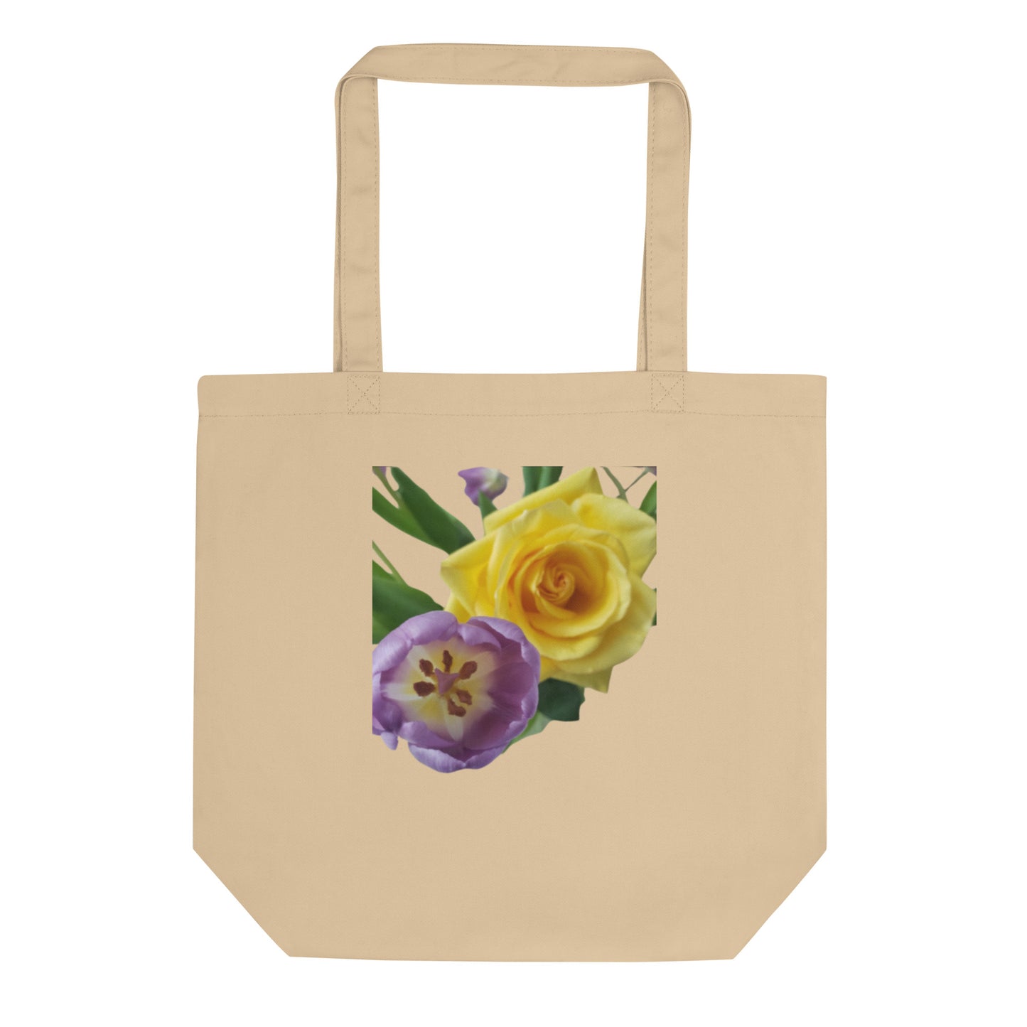 Eco Tote Bag - Tulip and Rose (w/out background)
