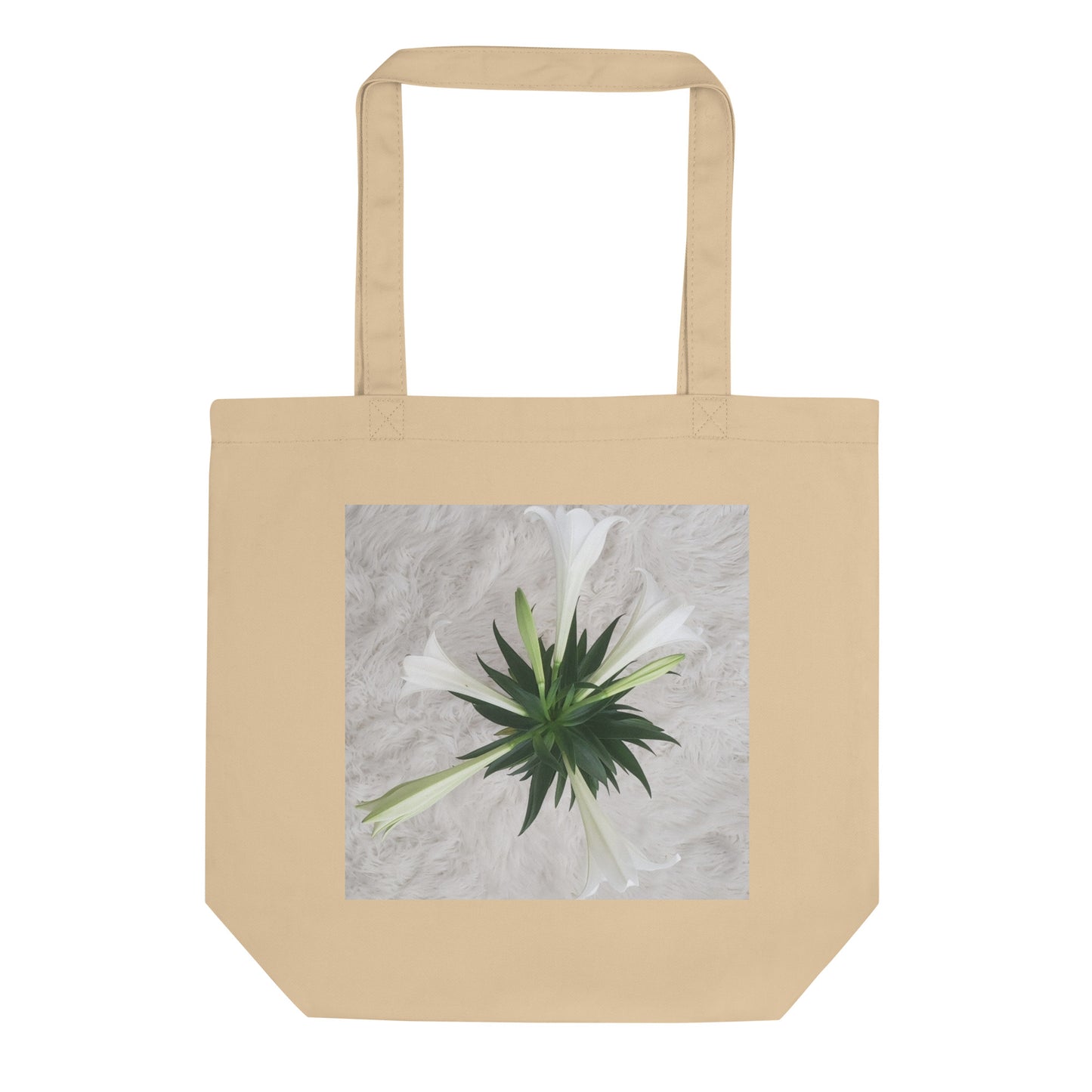 Eco Tote Bag - White Lilies