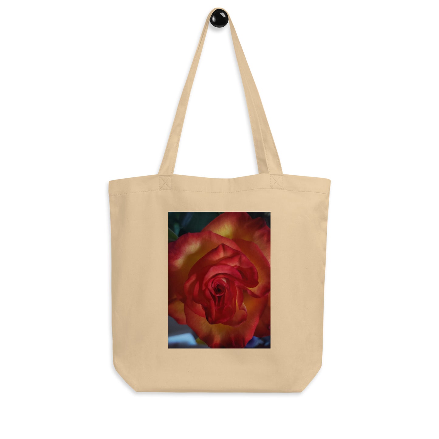 Eco Tote Bag - Vermilion Rose