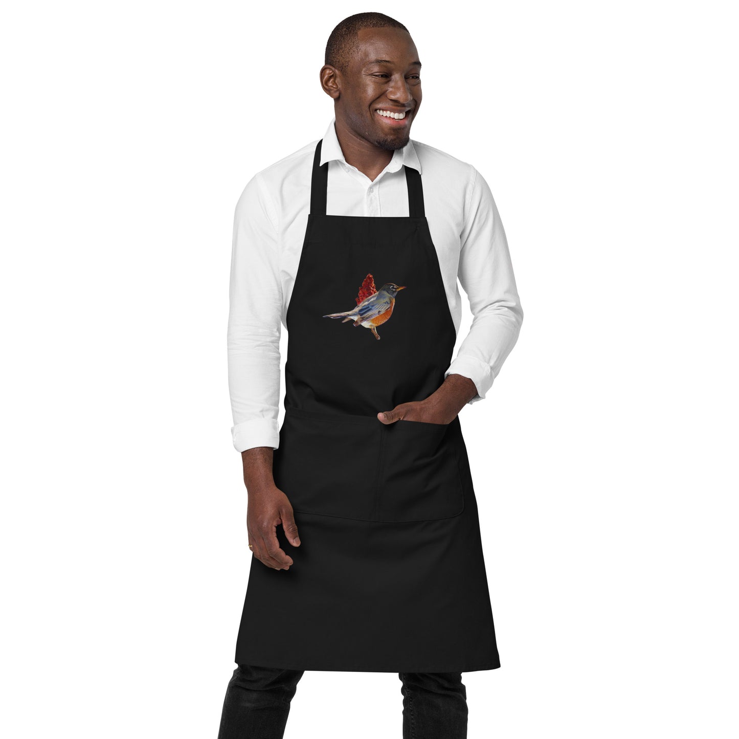 Organic Cotton Apron - Sumac & Robin