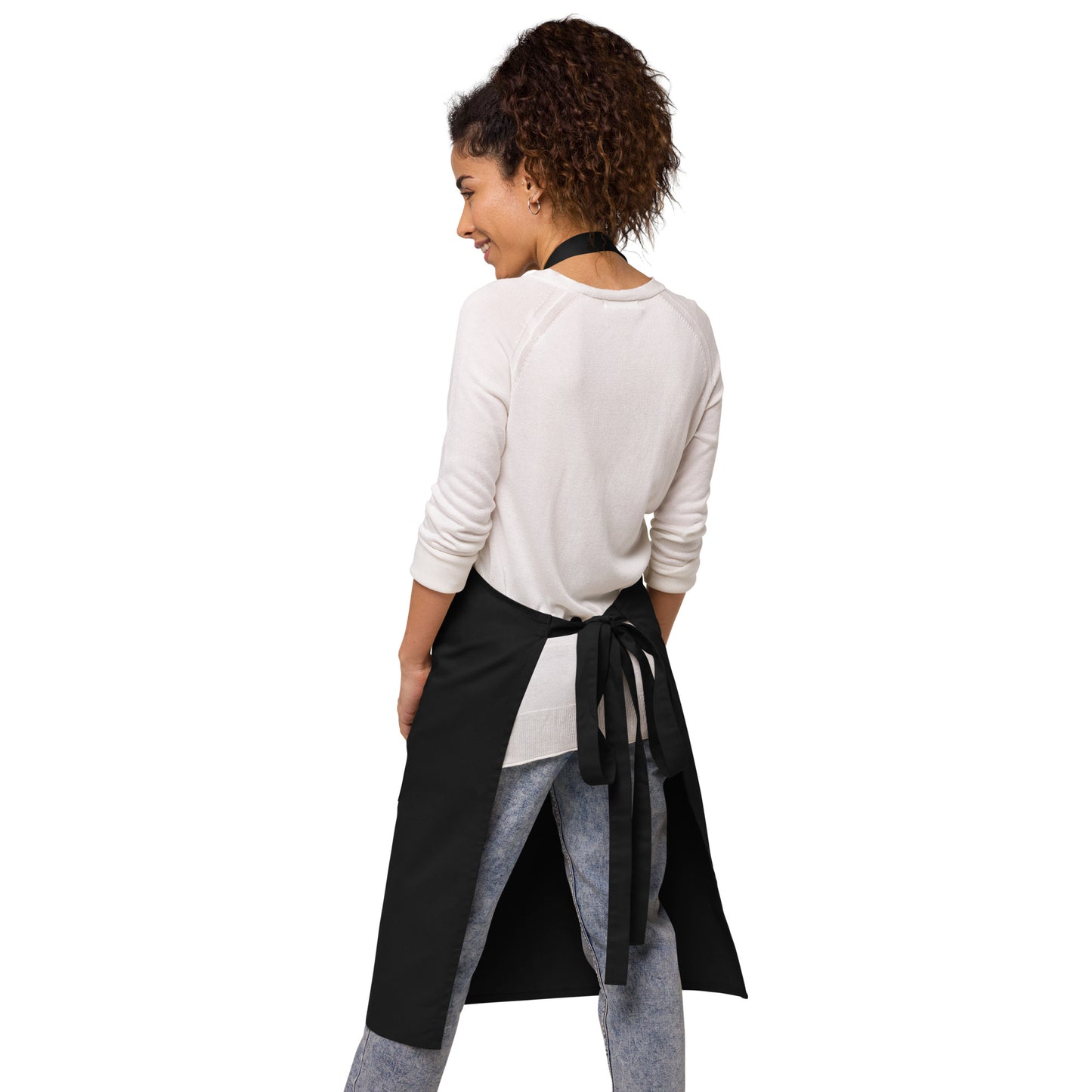 Organic Cotton Apron - Red Cardinal