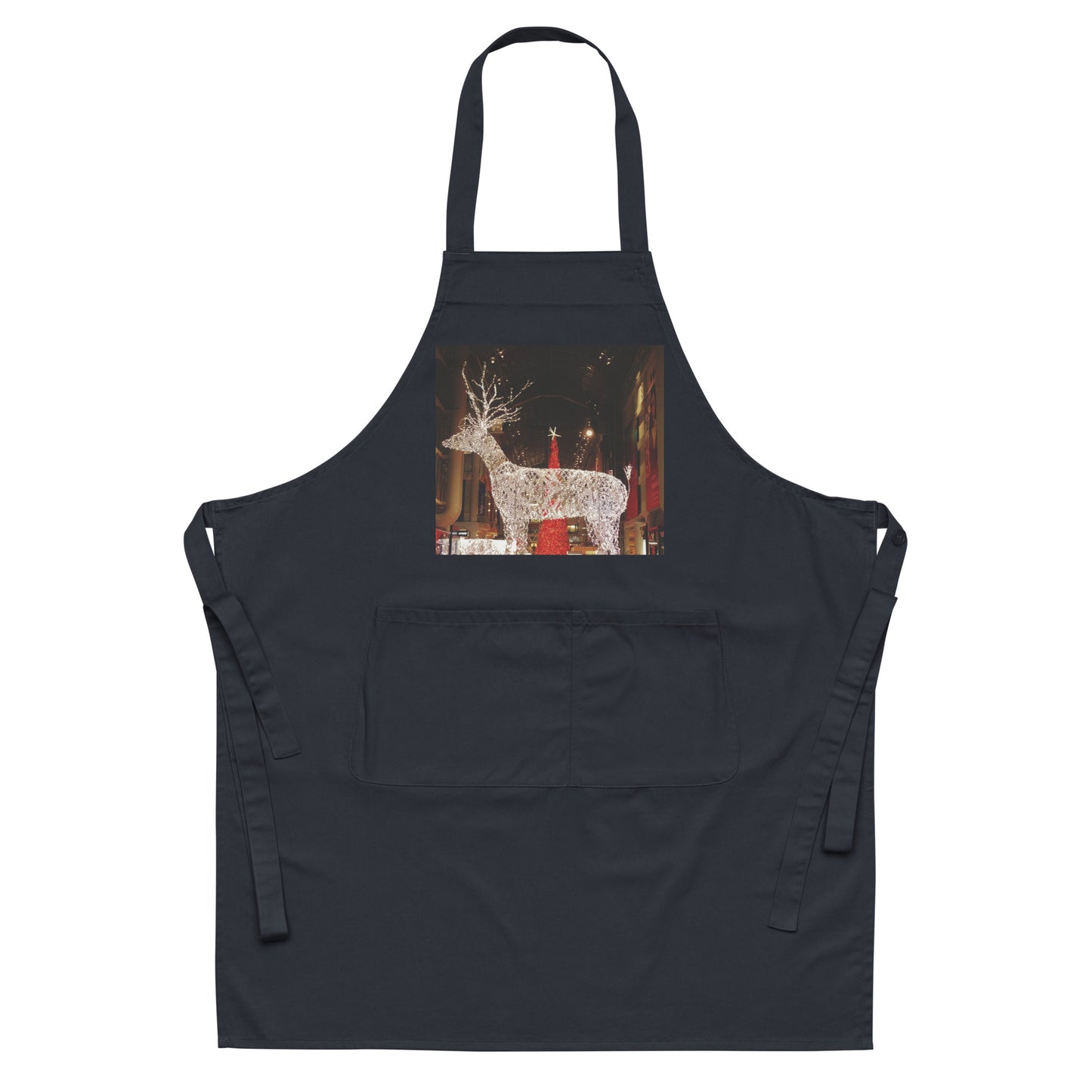Organic Cotton Apron - Christmas Lights