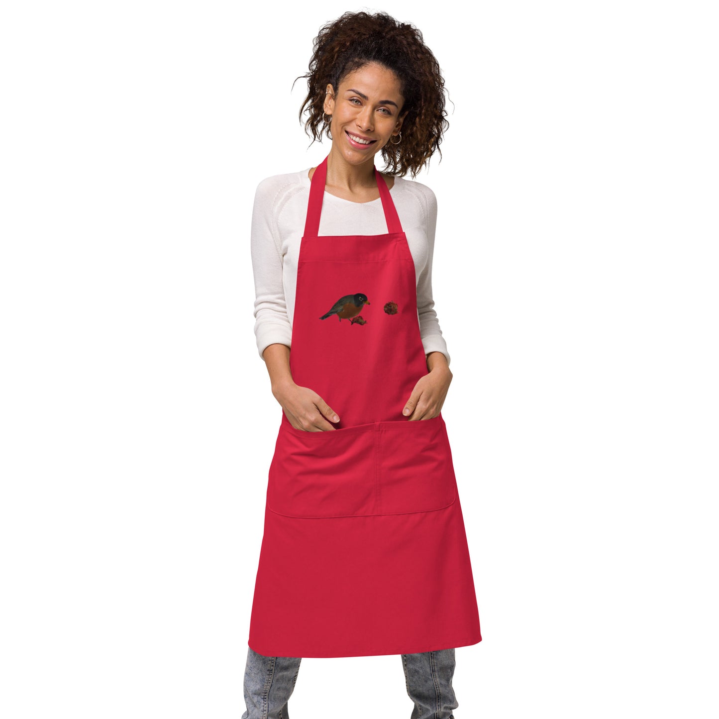 Organic Cotton Apron - Sumac Eater
