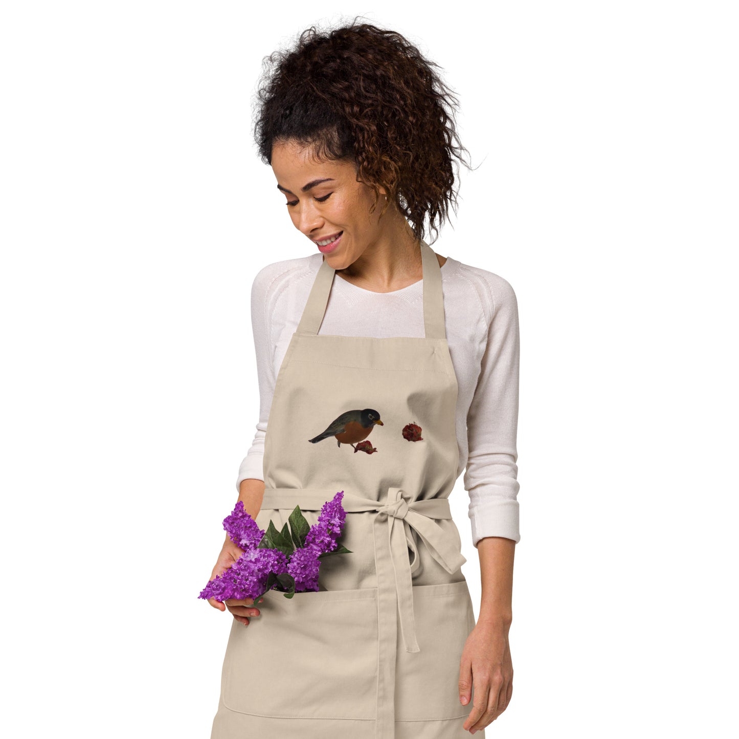 Organic Cotton Apron - Sumac Eater