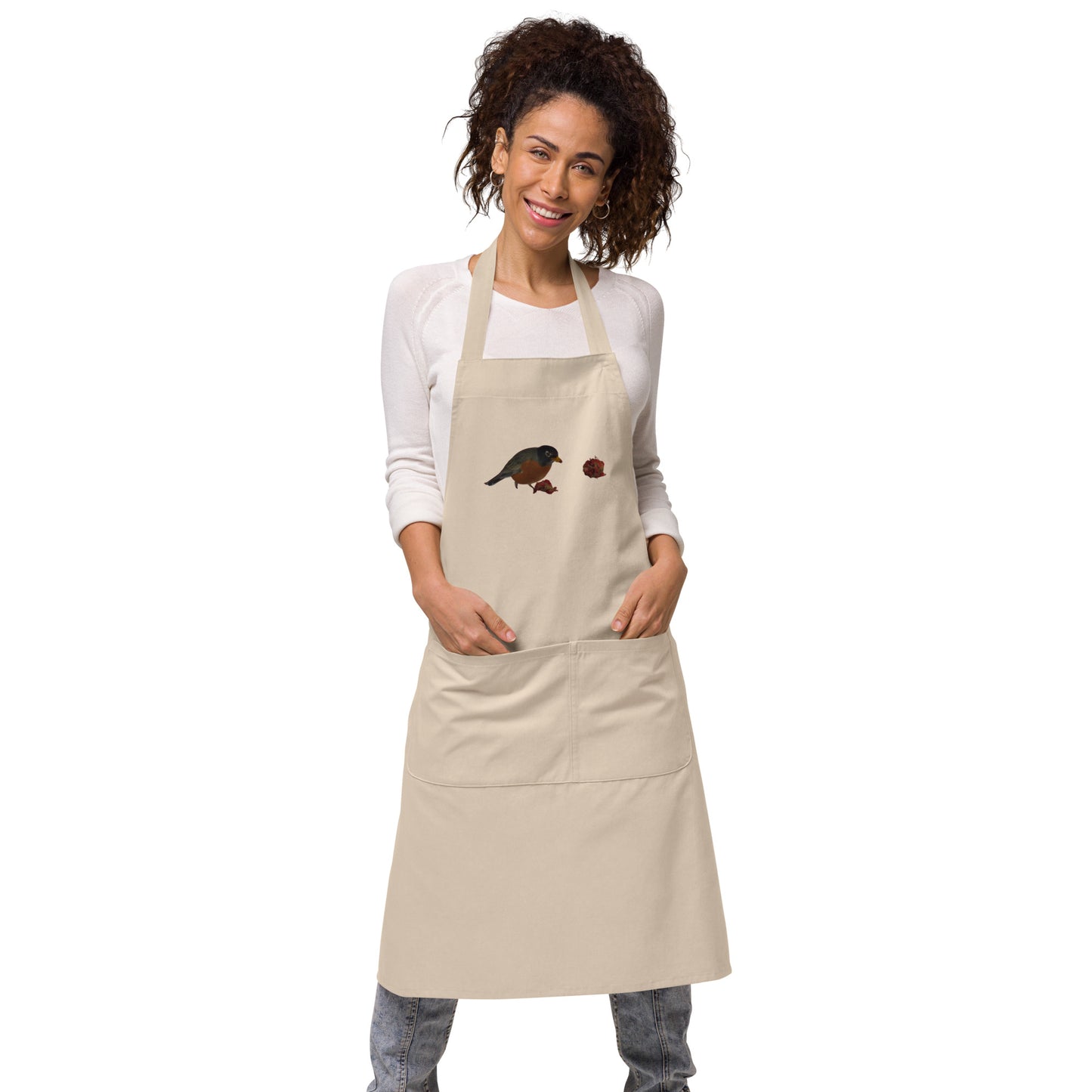 Organic Cotton Apron - Sumac Eater