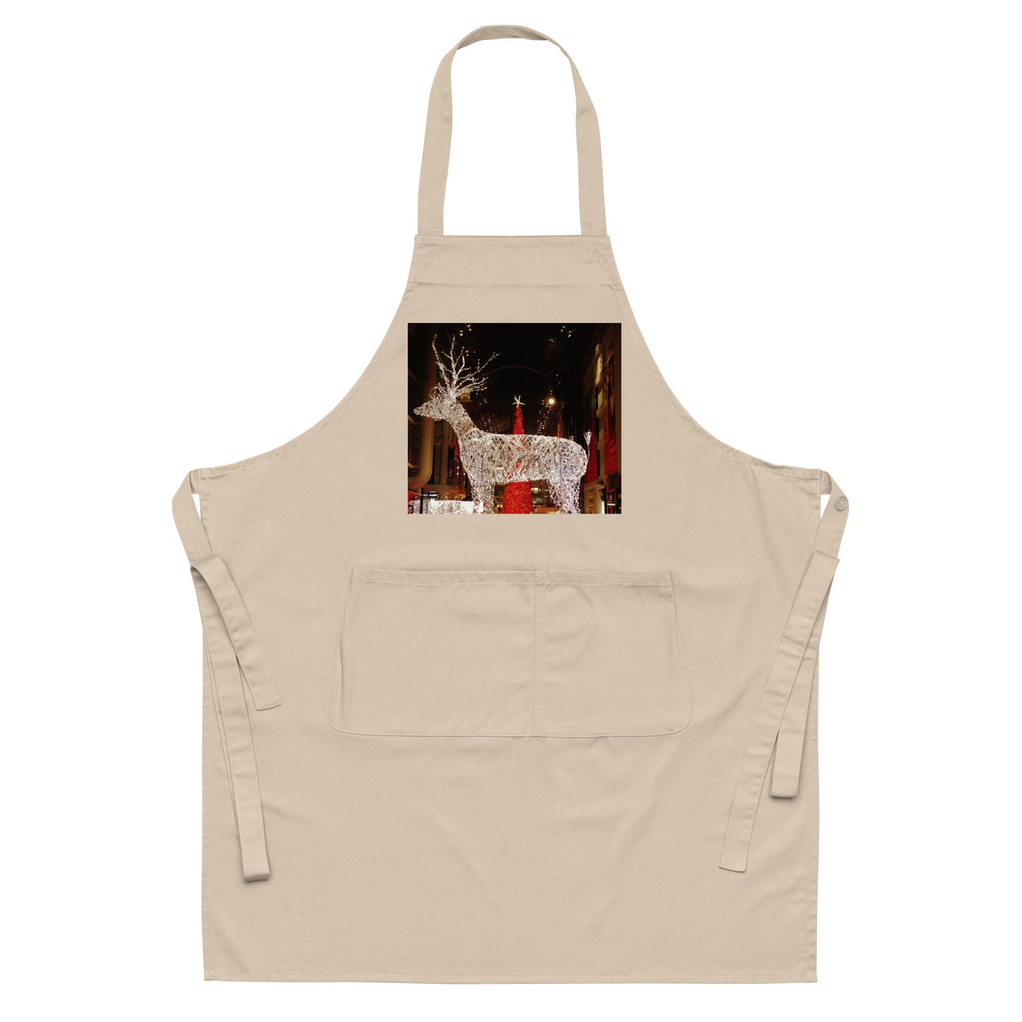 Organic Cotton Apron - Christmas Lights