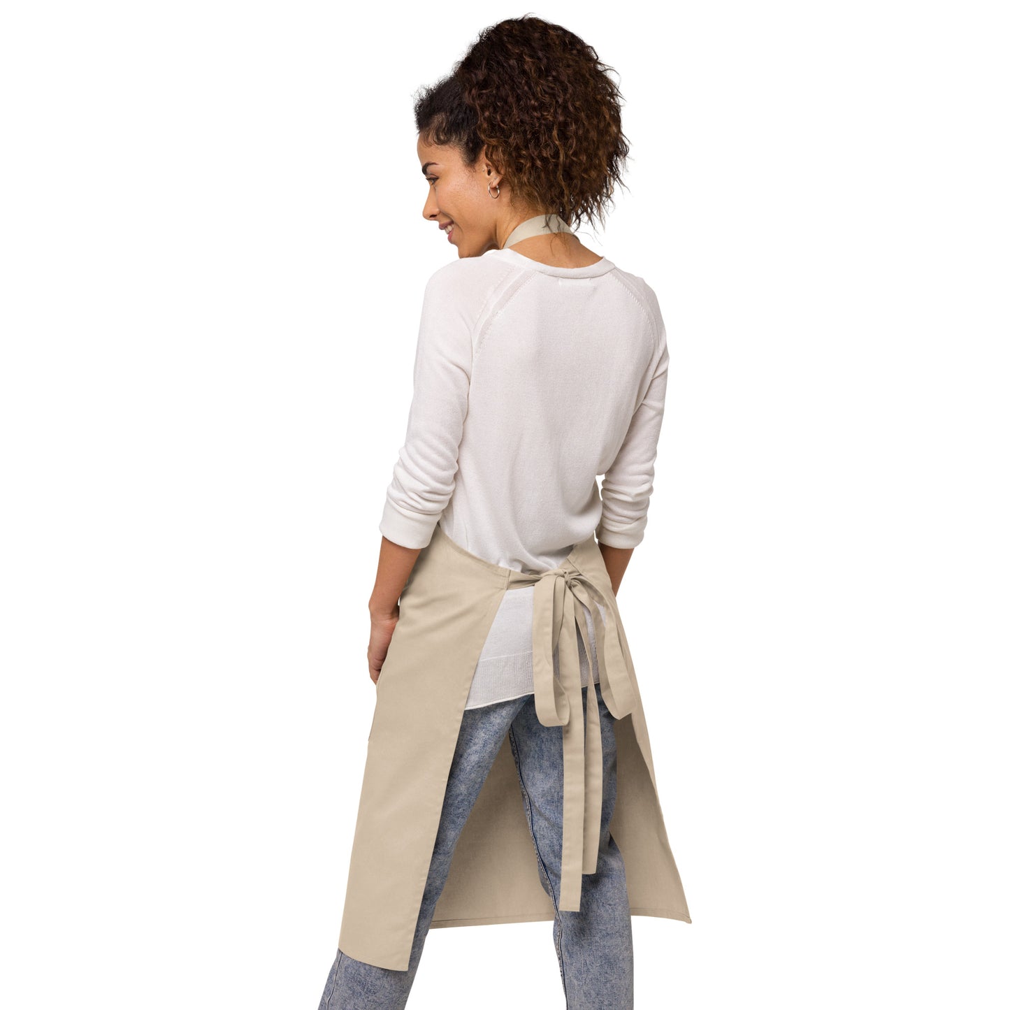 Organic Cotton Apron - Red Cardinal