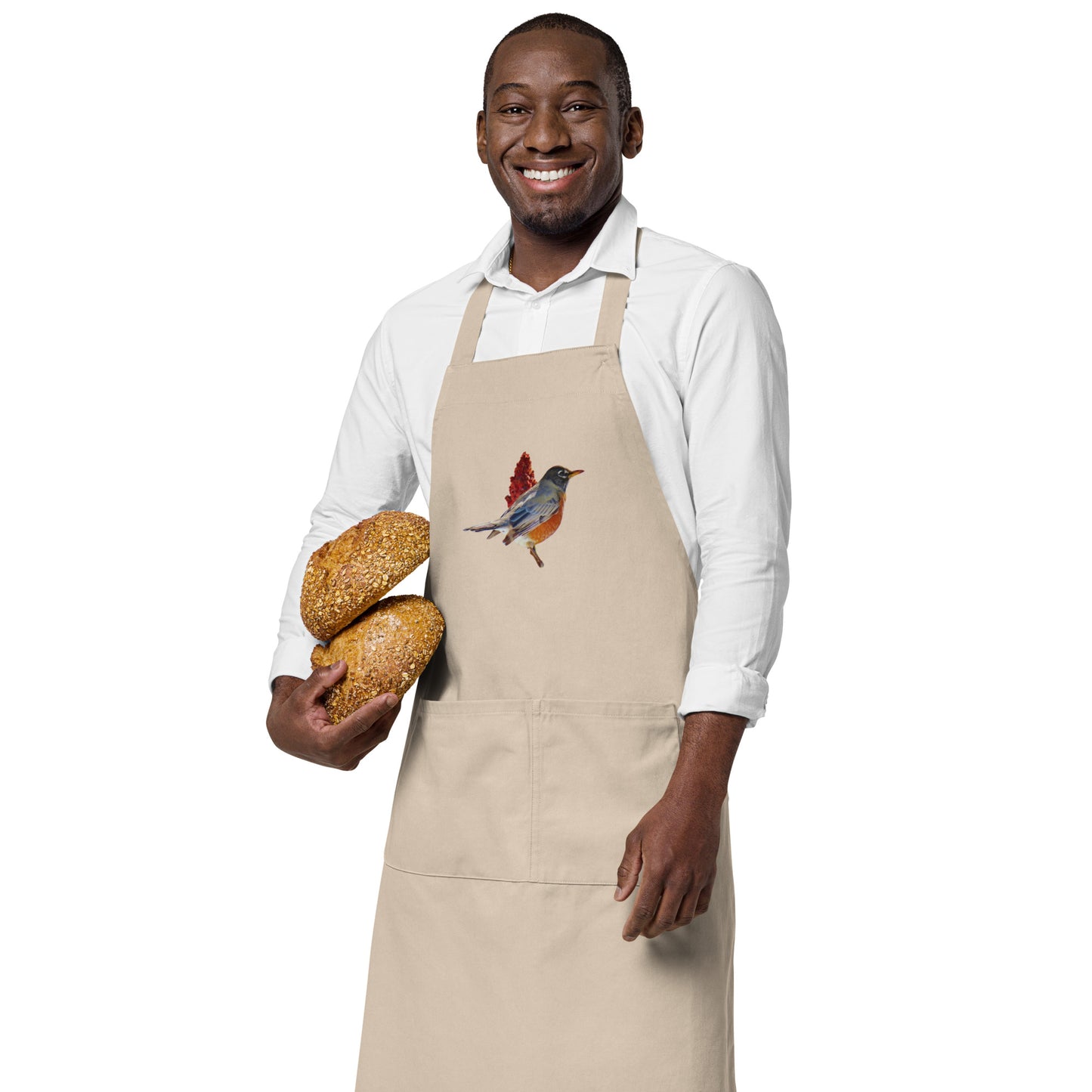 Organic Cotton Apron - Sumac & Robin