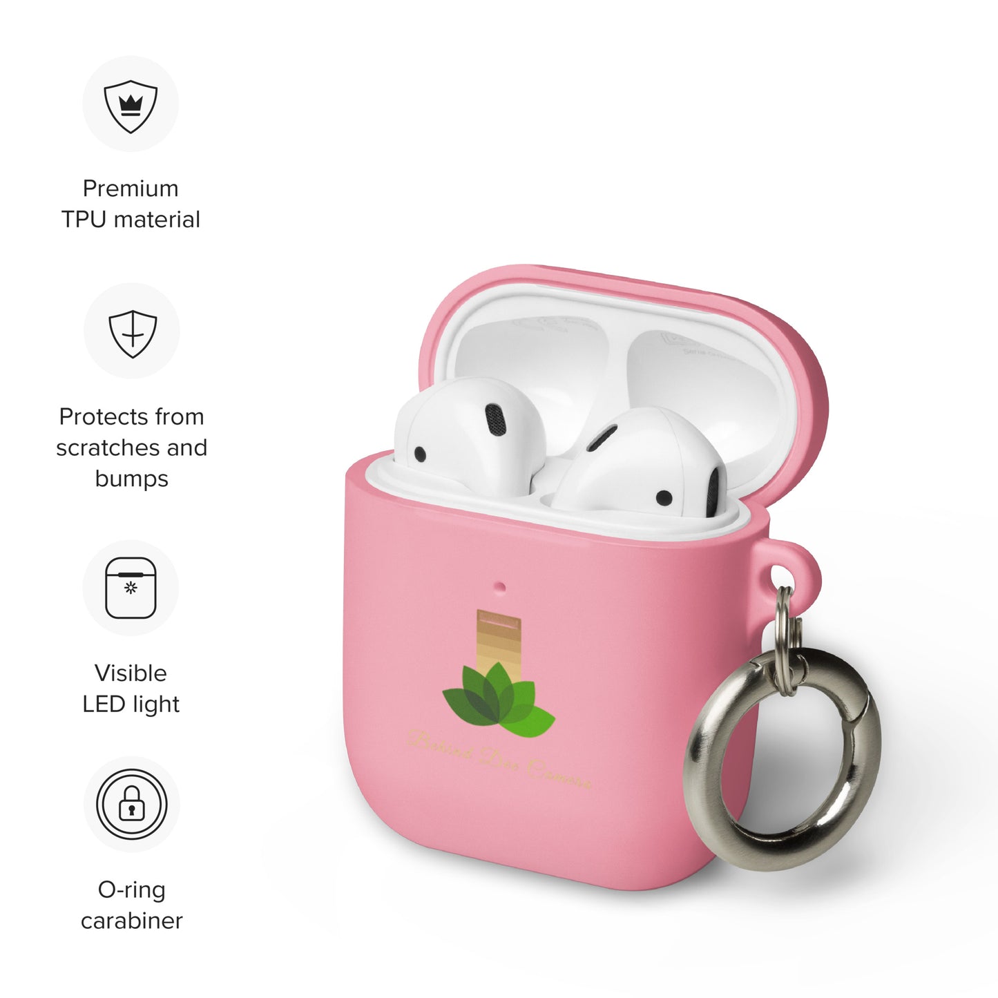 Rubber Case for AirPods® - Behind Dee Camera® logo