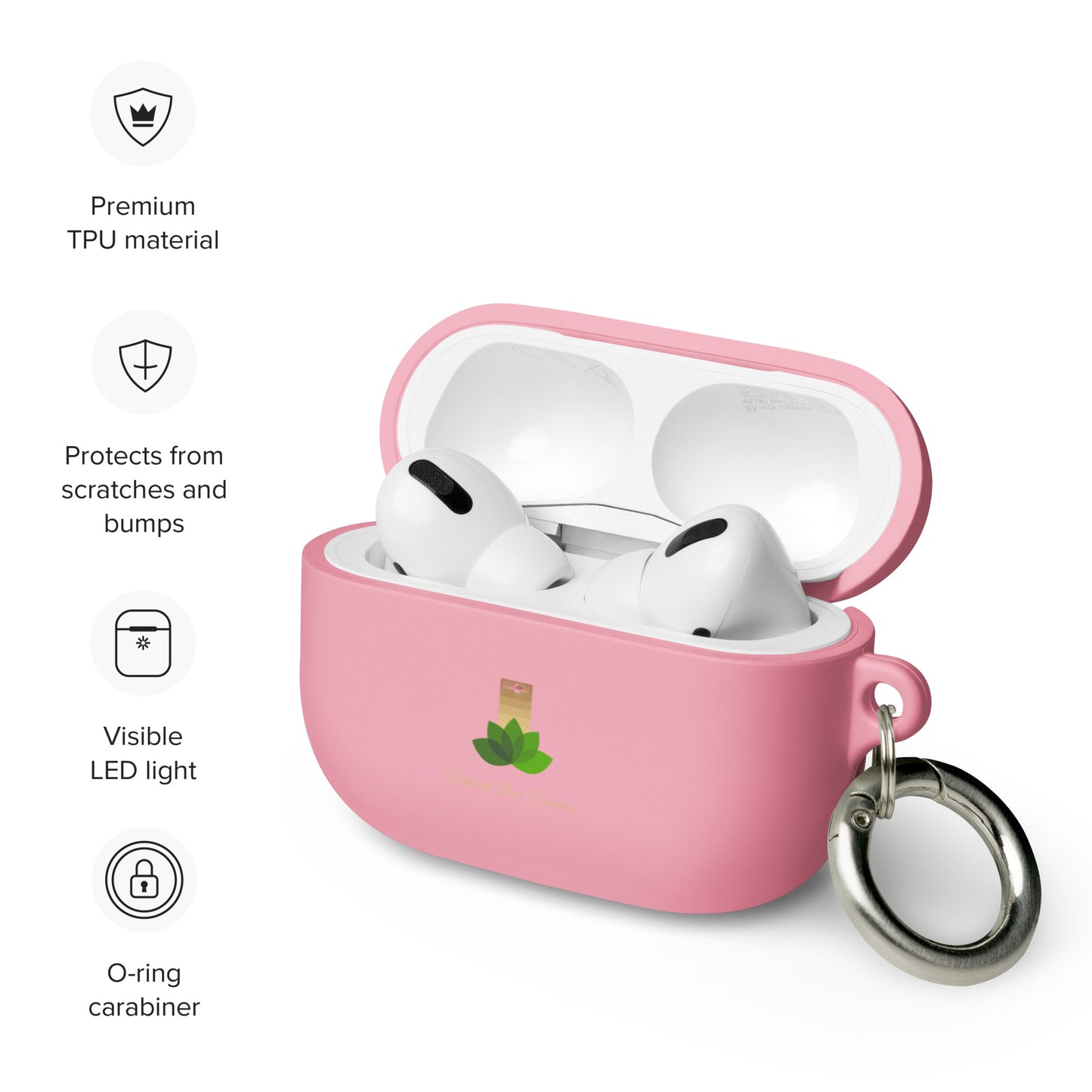 Rubber Case for AirPods® - Behind Dee Camera® logo