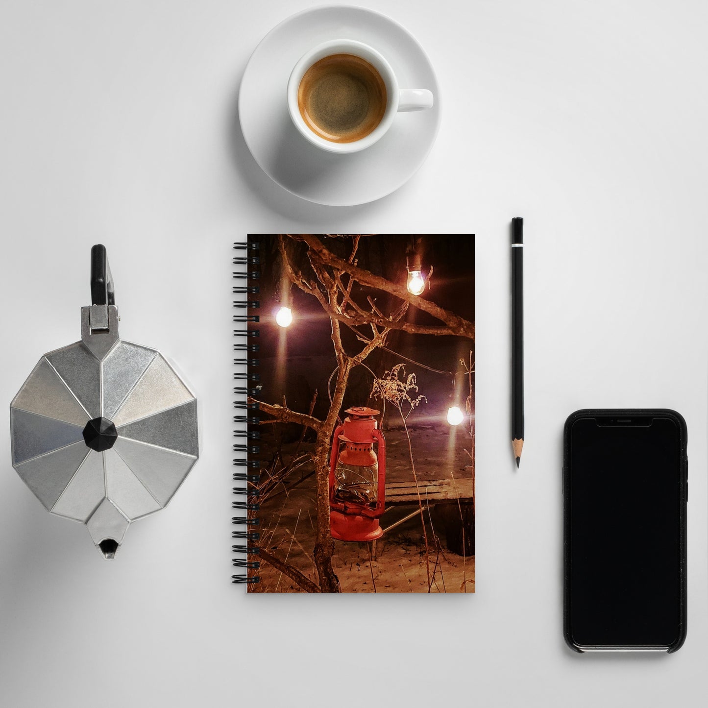 Spiral notebook- Night Light