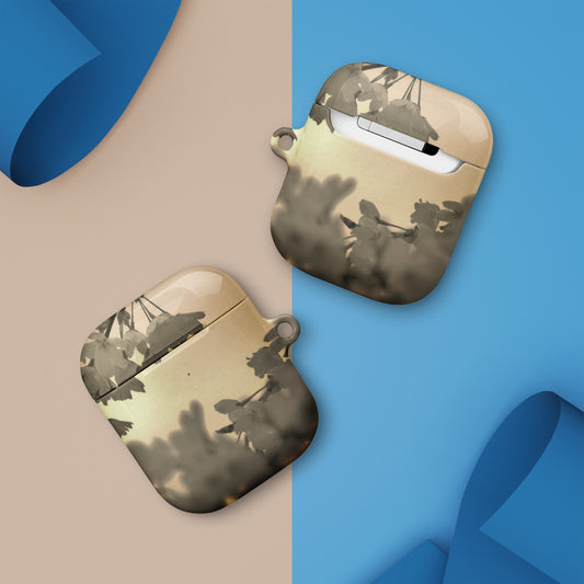 Case for AirPods® - Sepia Cherry Blossoms